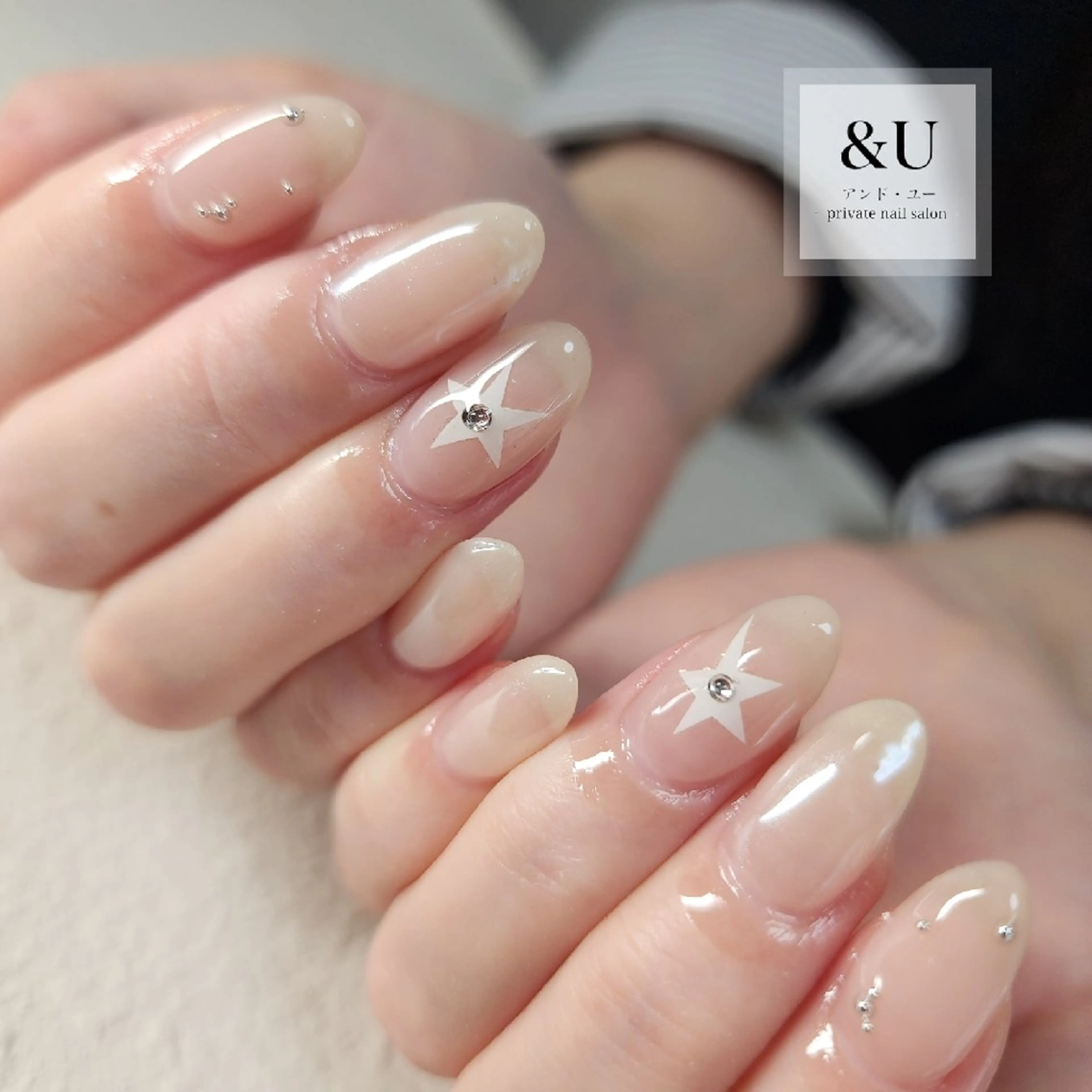 ネイル 持ち込み ハンドネイル ＆Ｕ (アンド・ユー)のネイルデザイン