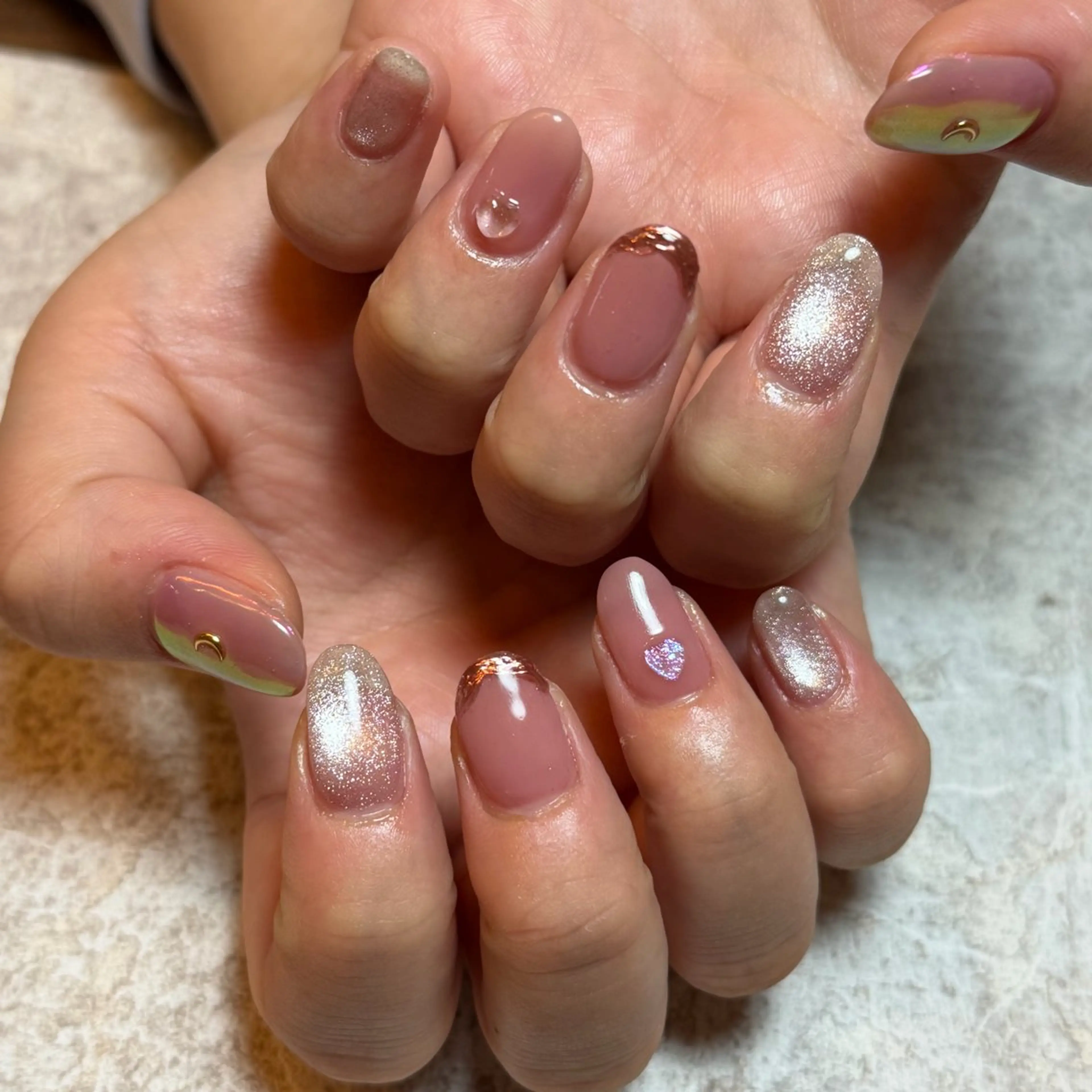 ネイル 自由が丘サロン あやめ💅のネイルデザイン