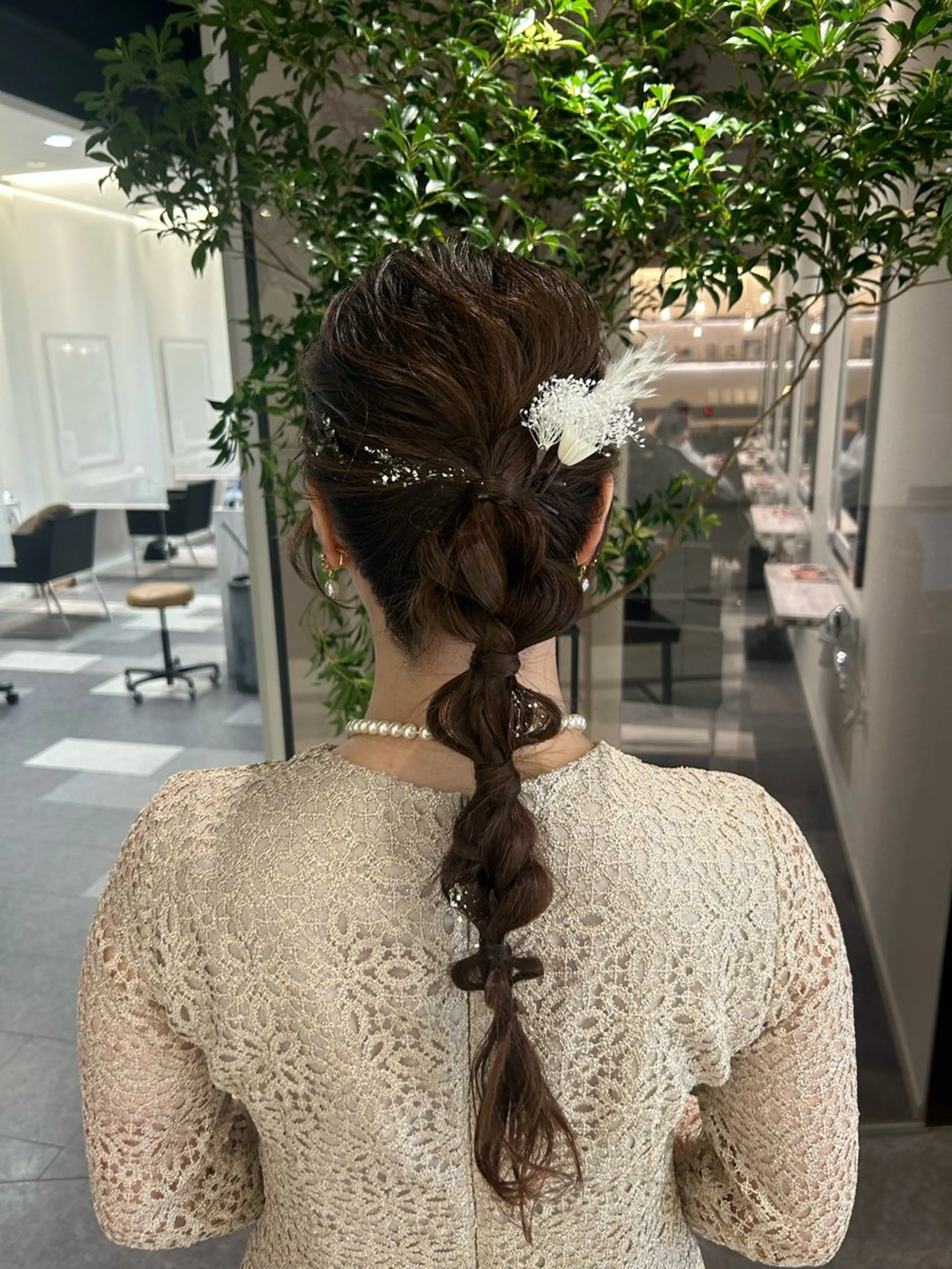 ロング ボブ くびれヘア 縮毛矯正 美髪矯正/ 伊藤 更のヘアスタイル