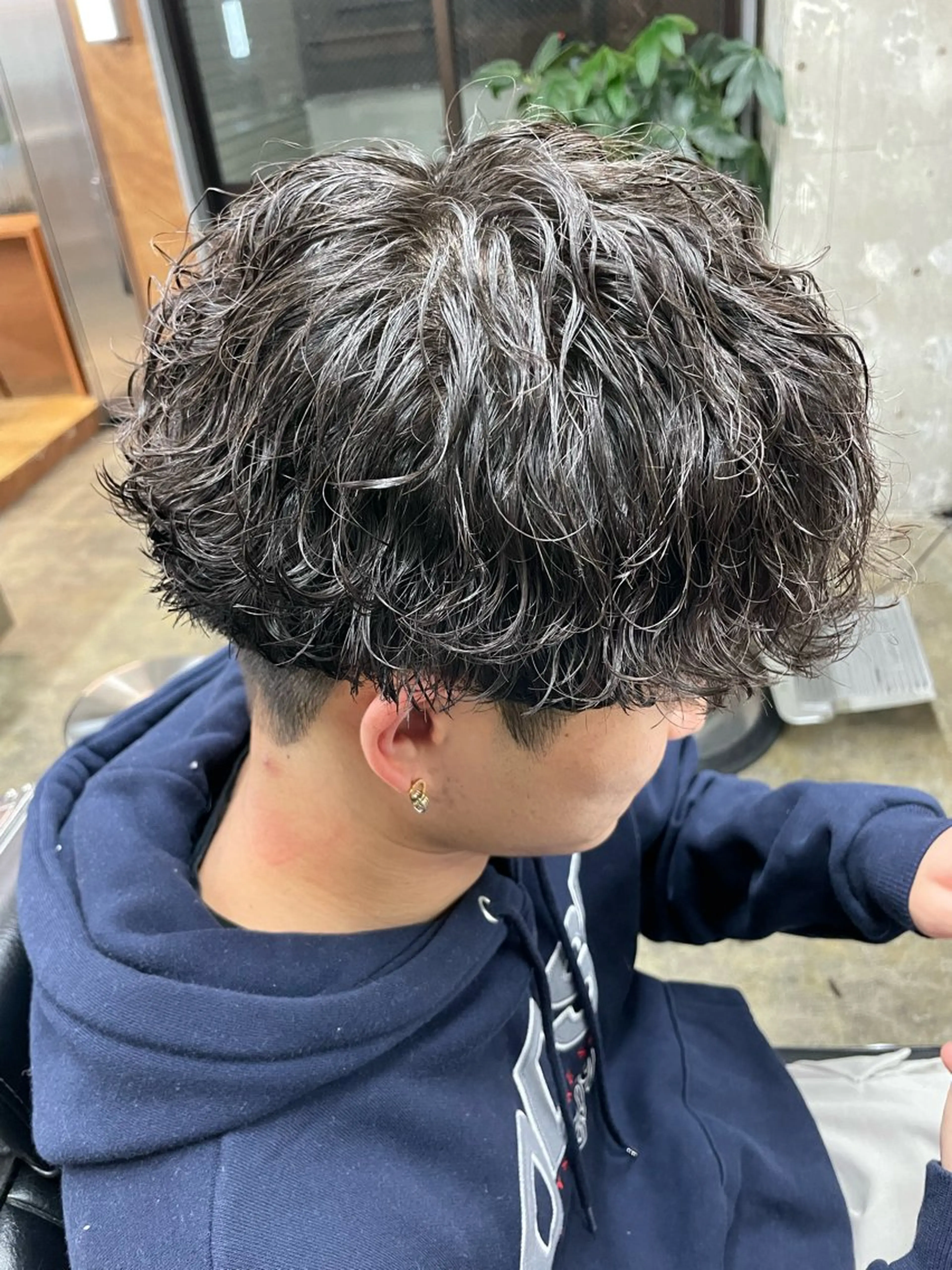 ショート カラー パーマ ヘアアレンジ メンズ カット パーマ トリートメント 亀井隆汰/メンズ専門 パーマ特化美容師のヘアスタイル