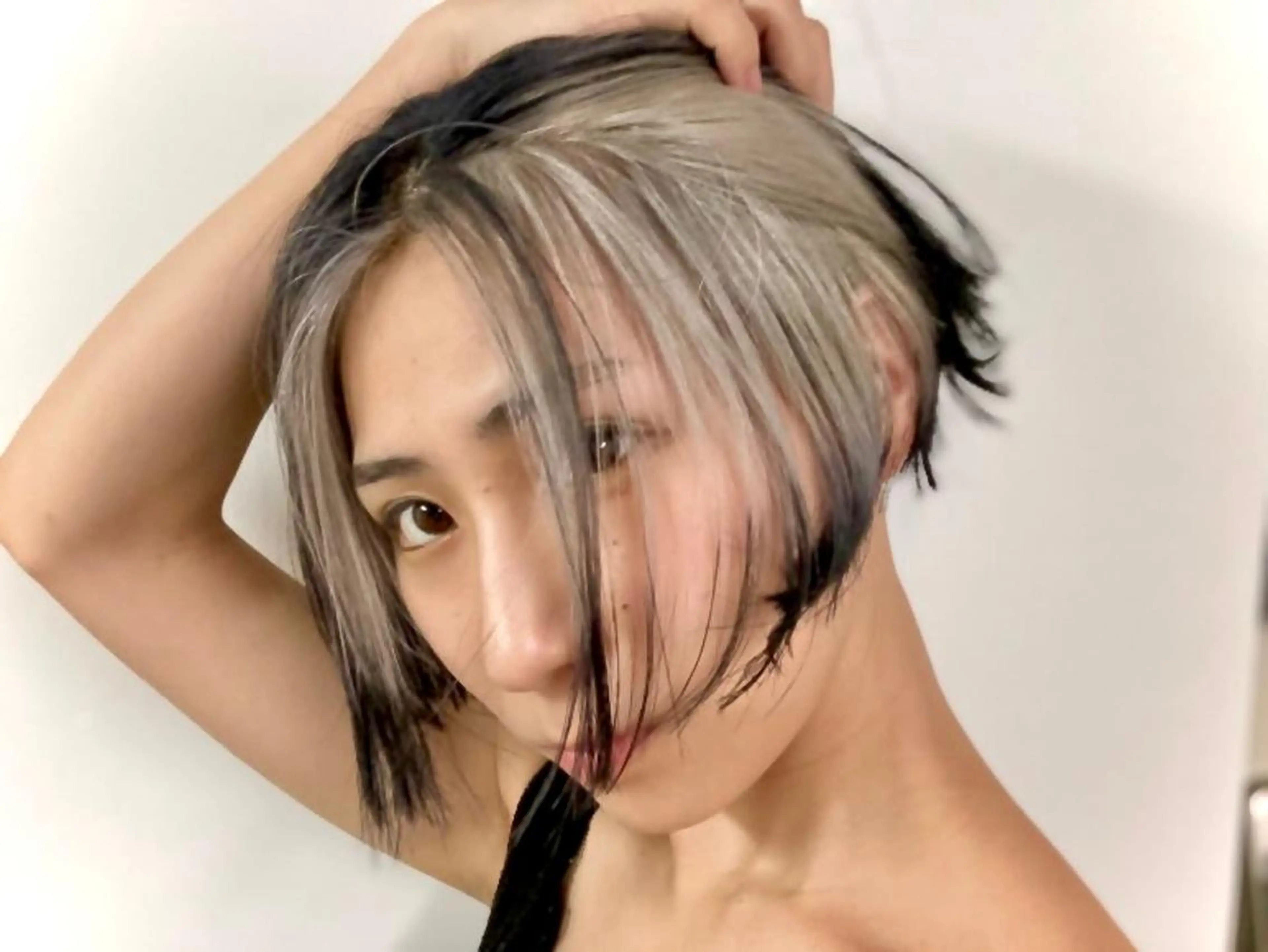 ショート カラー ボブ GO TODAY シェアサロン 原宿Verno店所属・ブリーチ/髪質改善/ ボブ特化/よしきのヘアスタイル