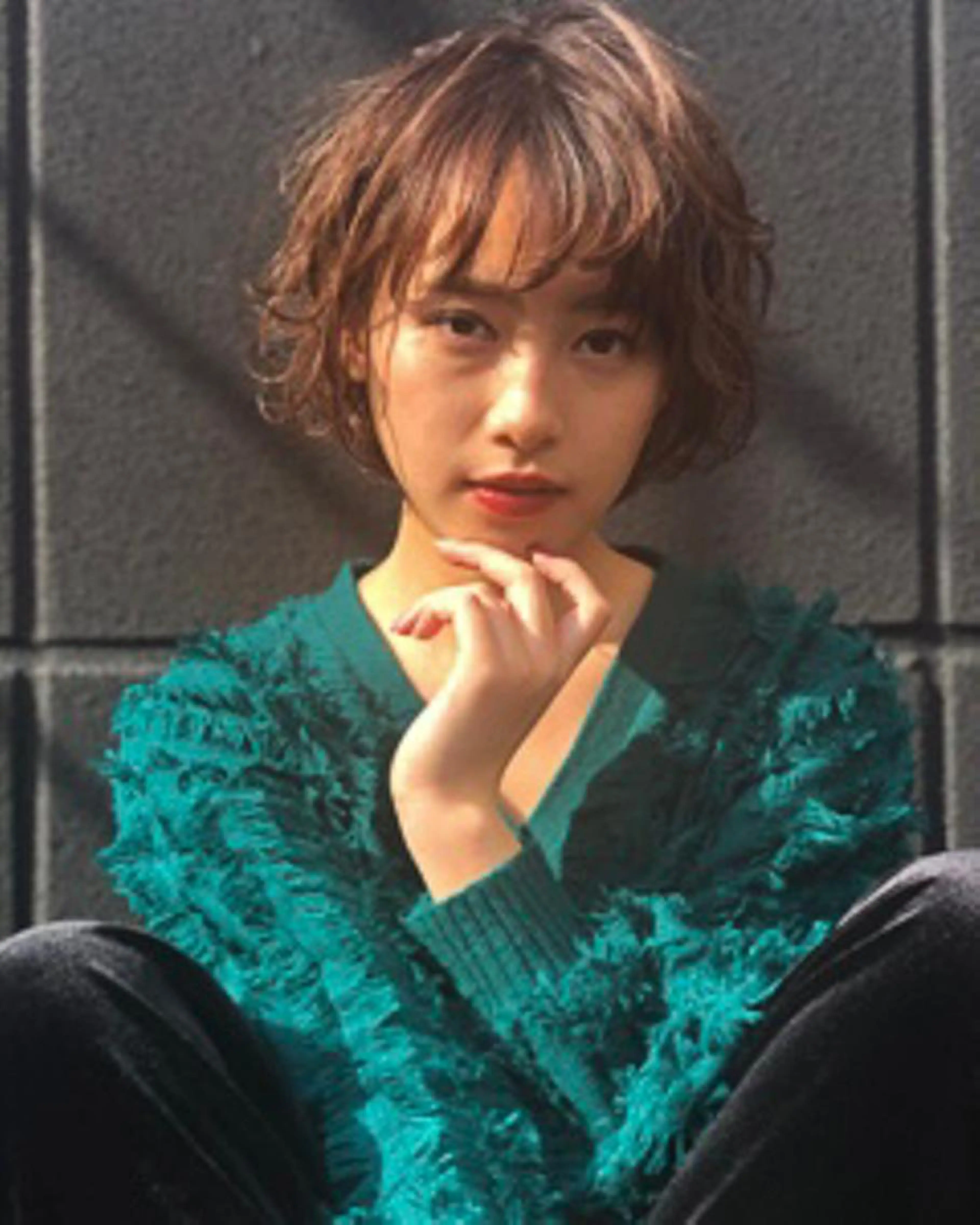 魅力を引き出すイメチェンカット&パーマの写真