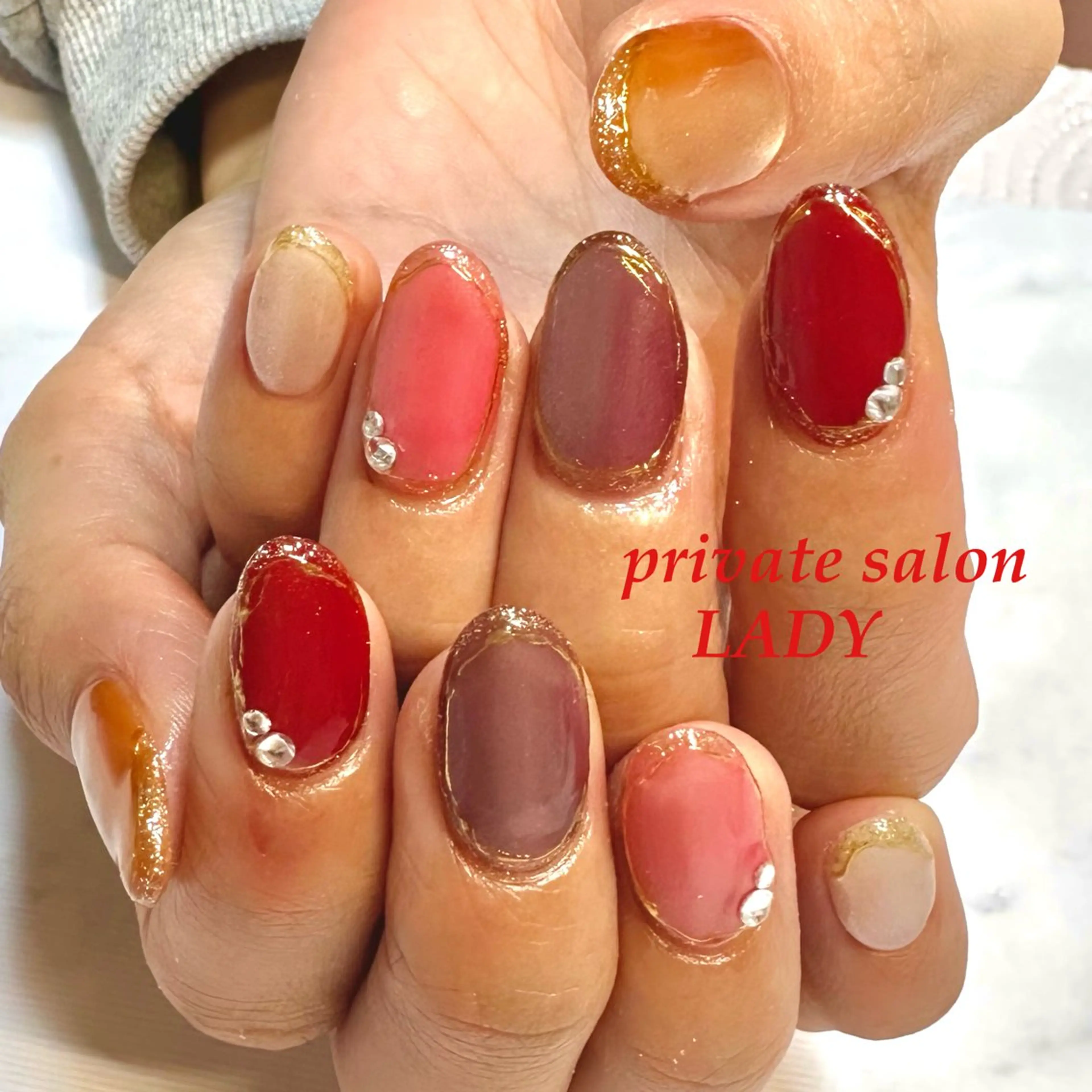 ネイル ハンドネイル 桜田 麻菜のネイルデザイン