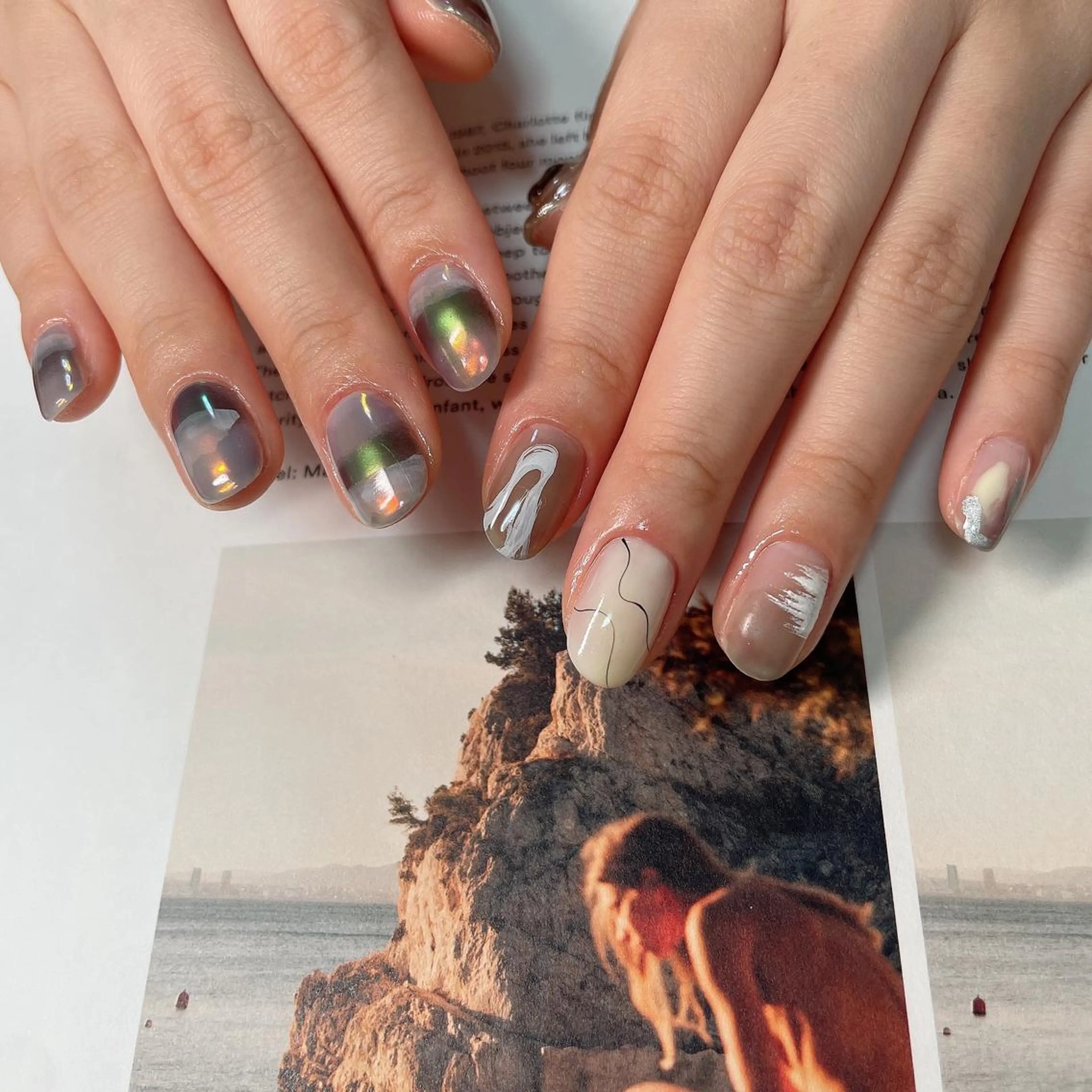 ネイル ハンドネイル lilbondir. chiharuのネイルデザイン