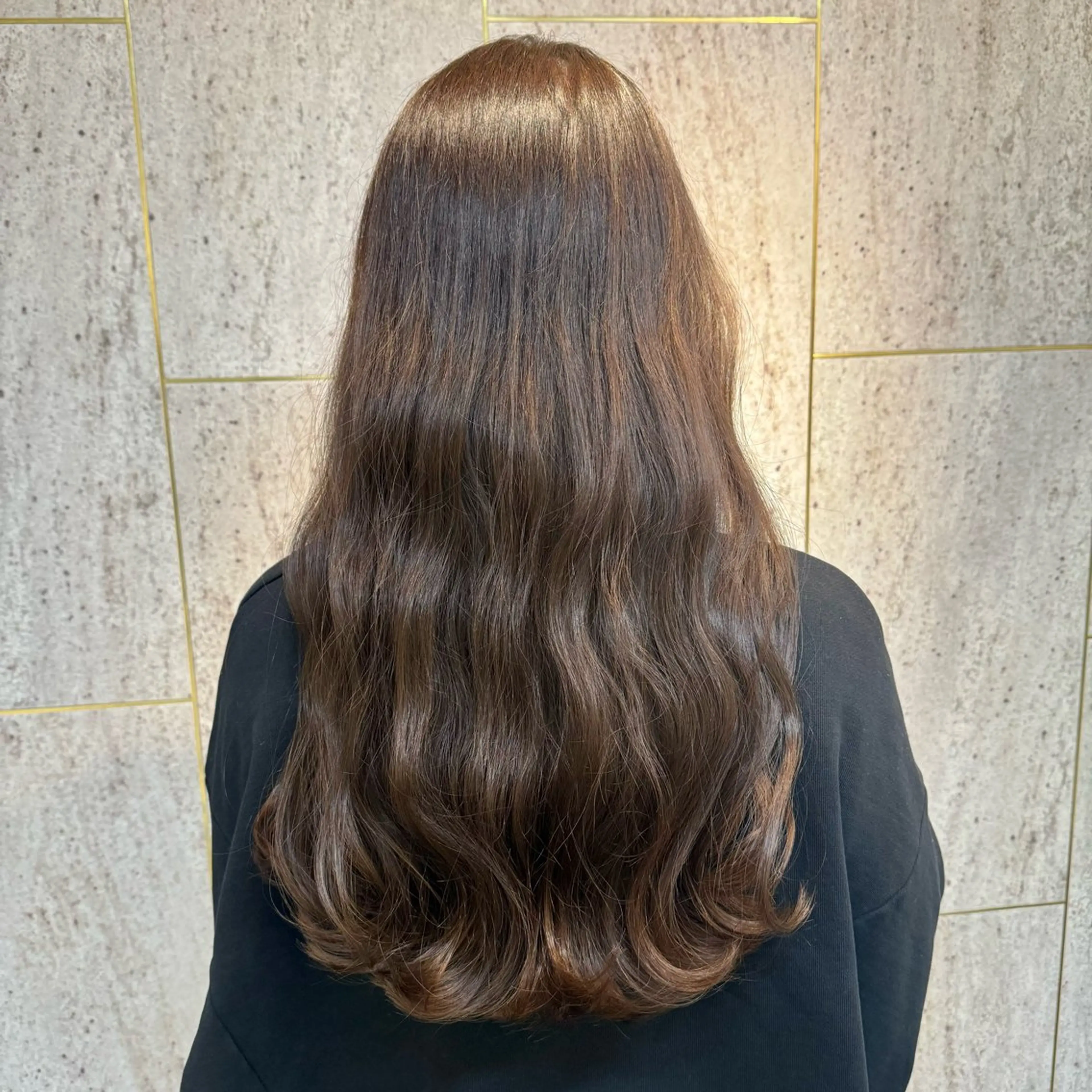 ロング カラー 髪質改善 トリートメント カット ヘアカラー トリートメント ヘッドスパ 木原良 (キハラ リョウ)のヘアスタイル