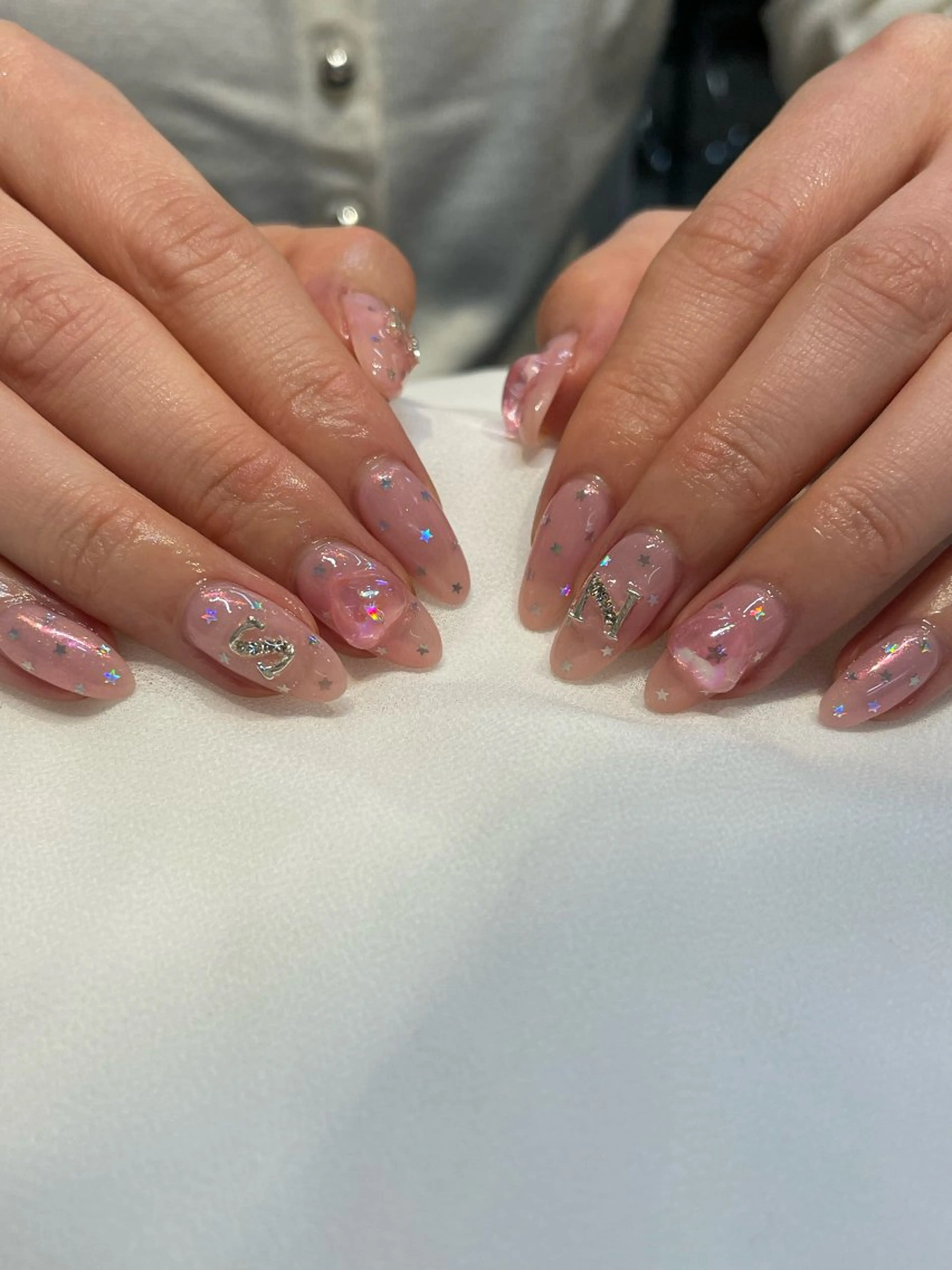 ネイル 持ち込み ハンドネイル ネイルサロン　SLASH所属・Aki ୨୧のネイルデザイン