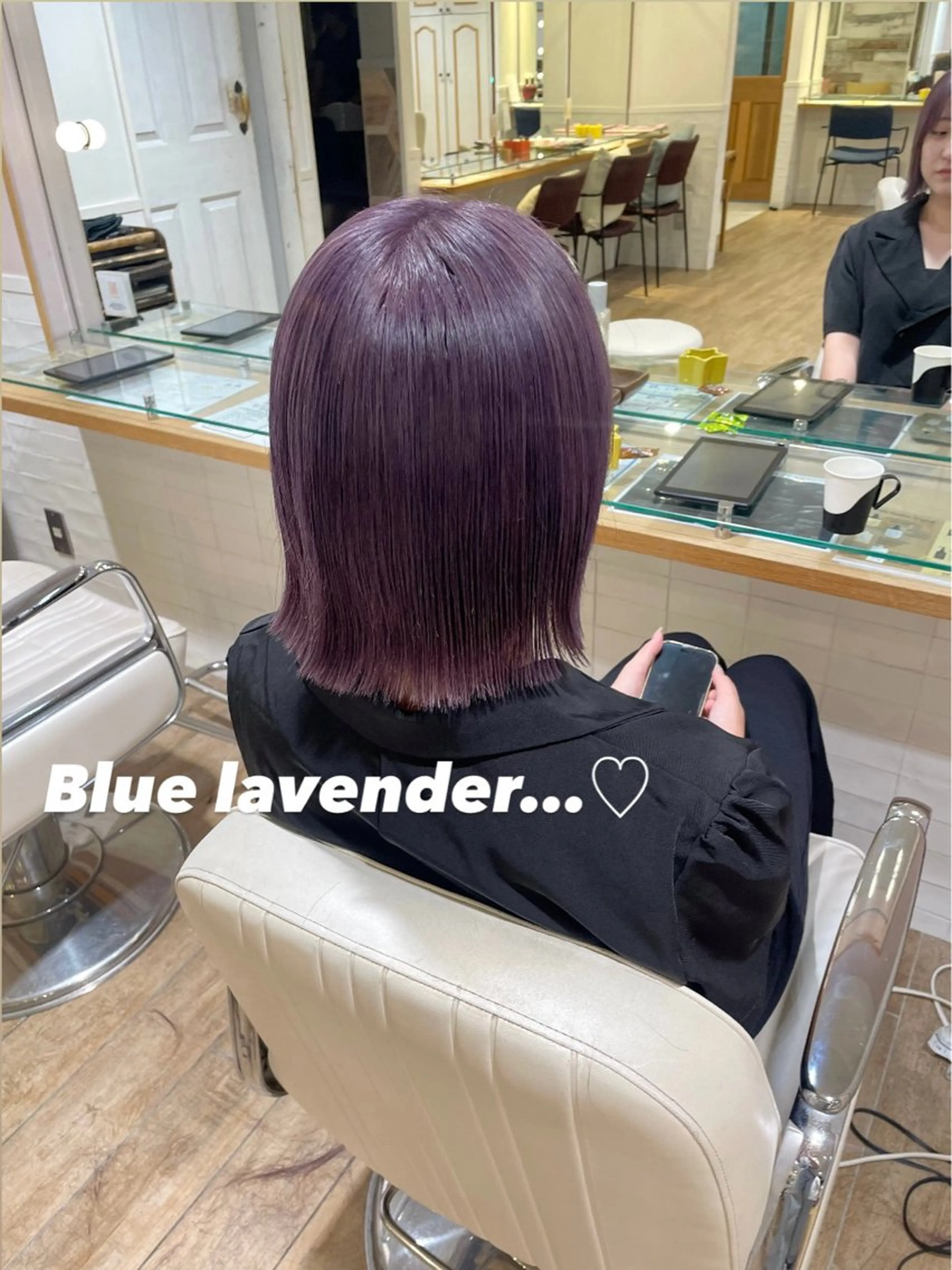 セミロング カラー ヘアアレンジ ヘアカラー トリートメント ハイトーンピンク🍑 ブリーチ🍑RINAのヘアスタイル