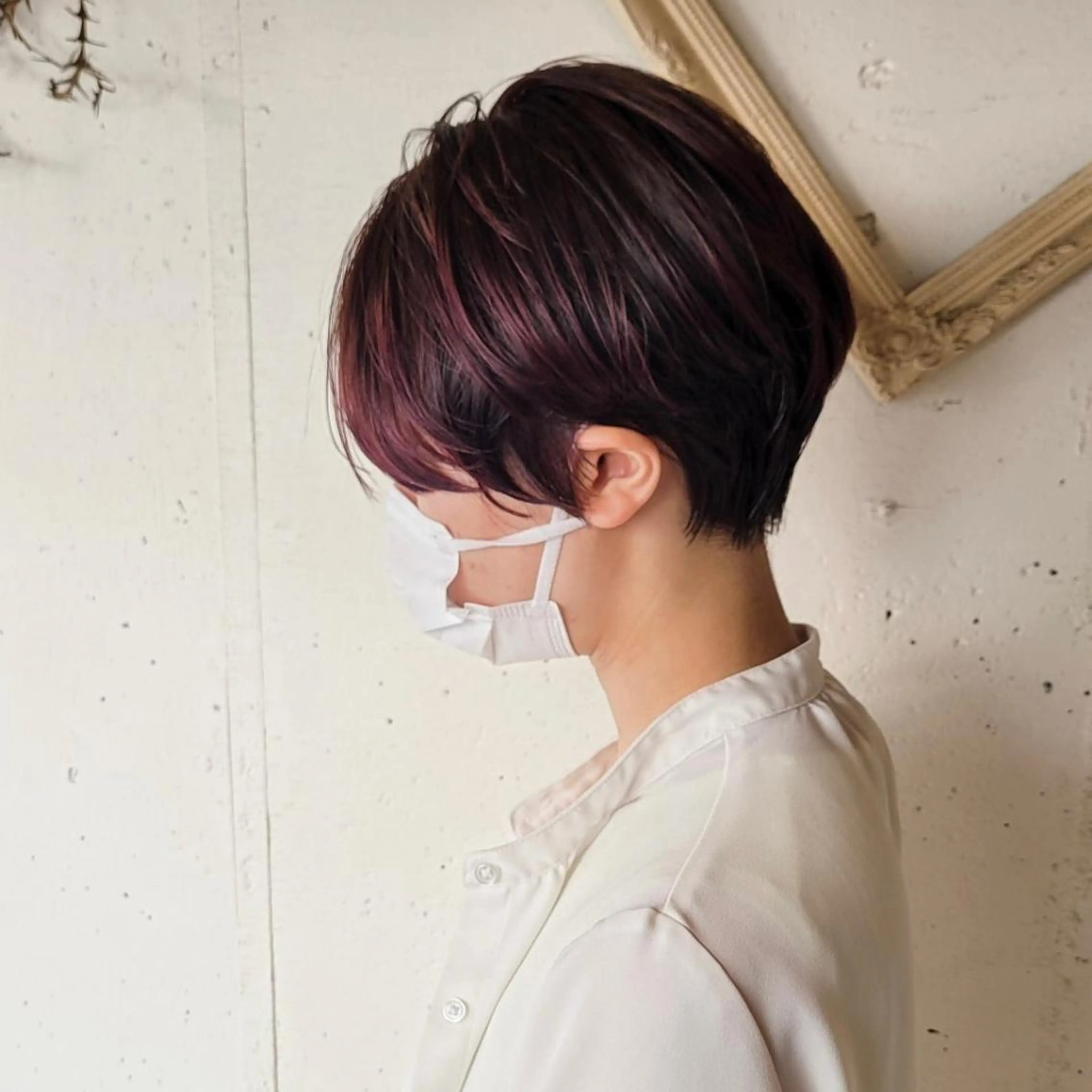 ショート カラー いまじゅく あおいのヘアスタイル