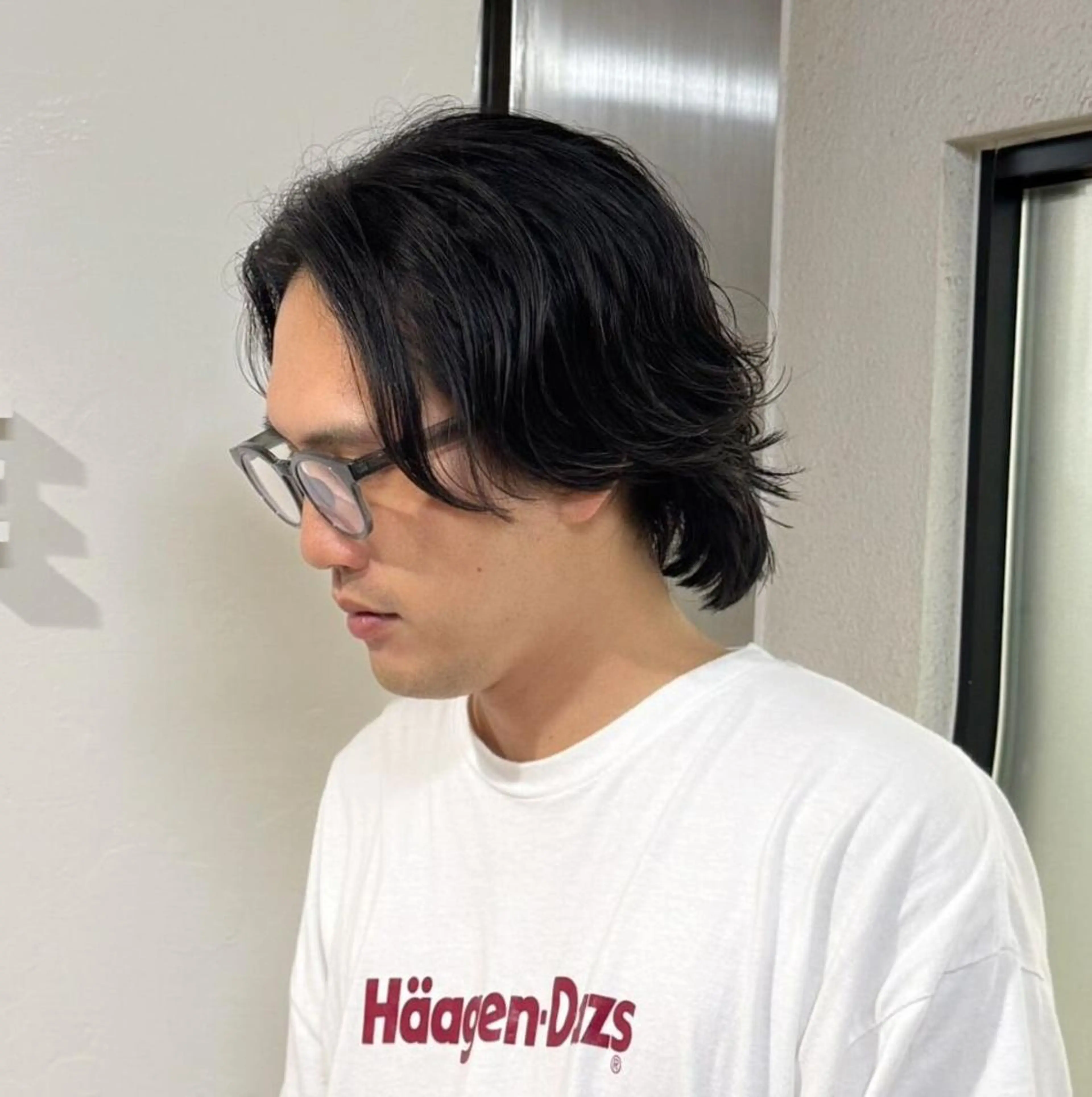 ミディアム パーマモデル募集/ 尾上数馬/桂駅前1分のヘアスタイル