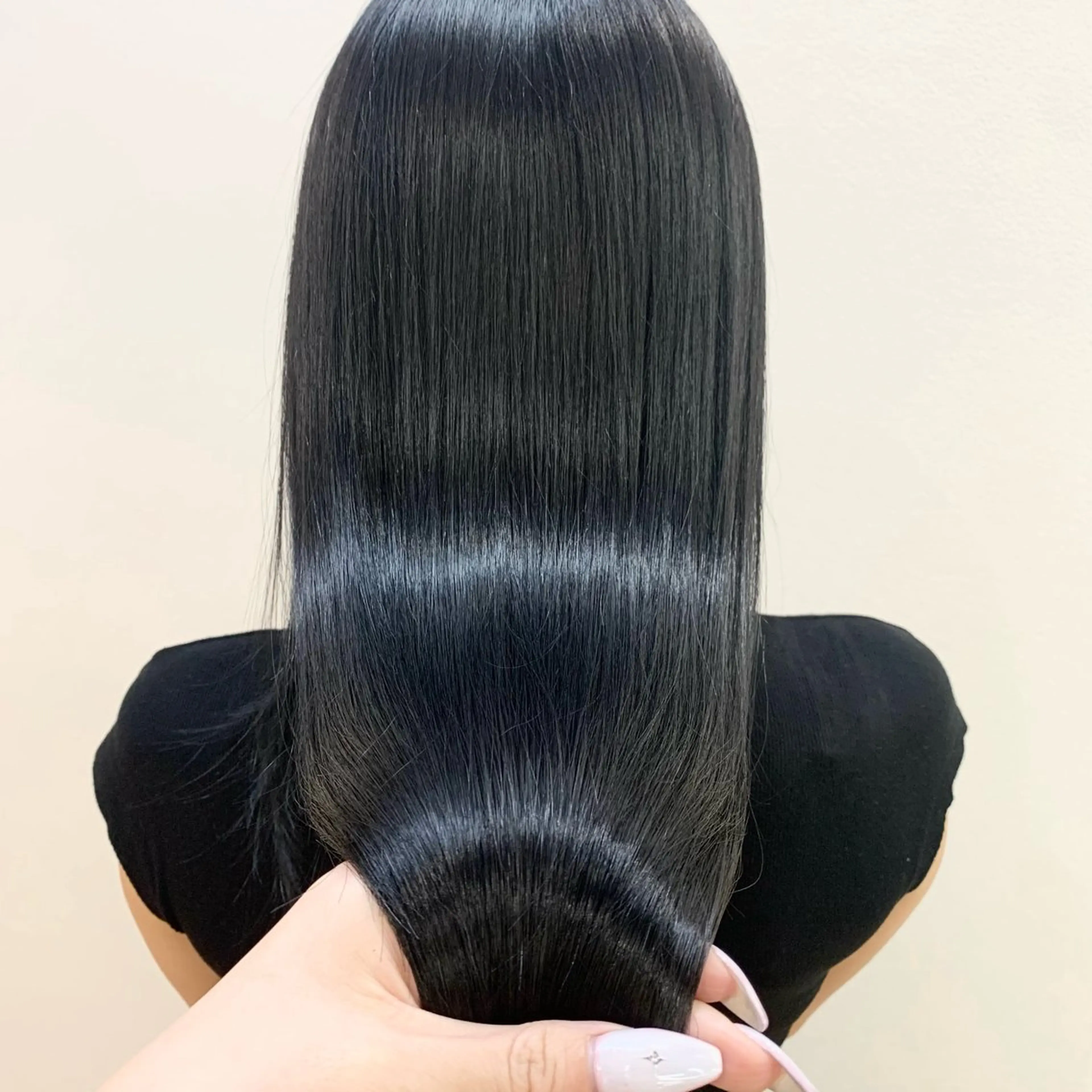 ロング カラー ヘアアレンジ キヨミ 韓国レイヤーカットのヘアスタイル