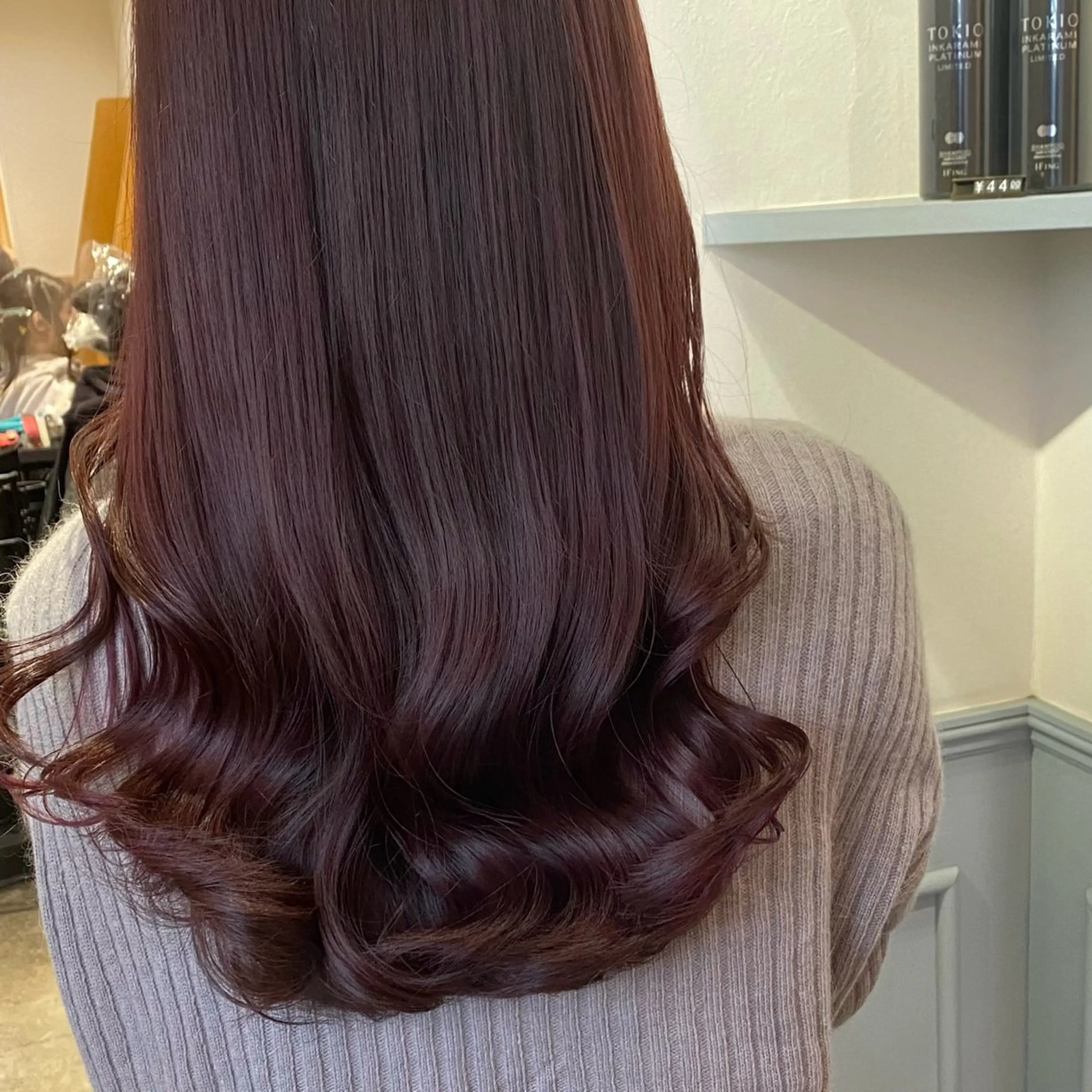 ロング カラー eclart ayaのヘアスタイル