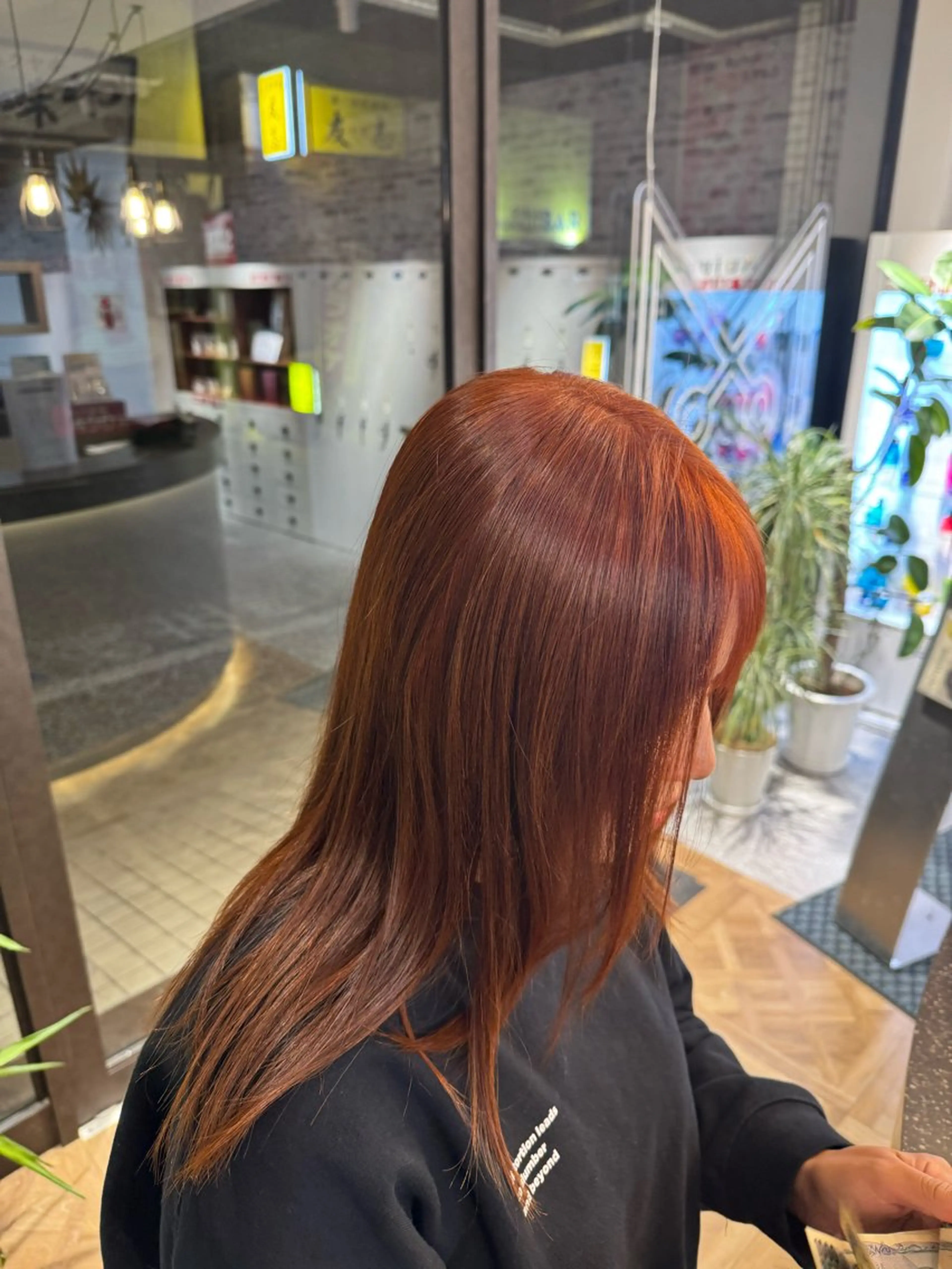 ロング カラー Ayaka 福岡美容師のヘアスタイル