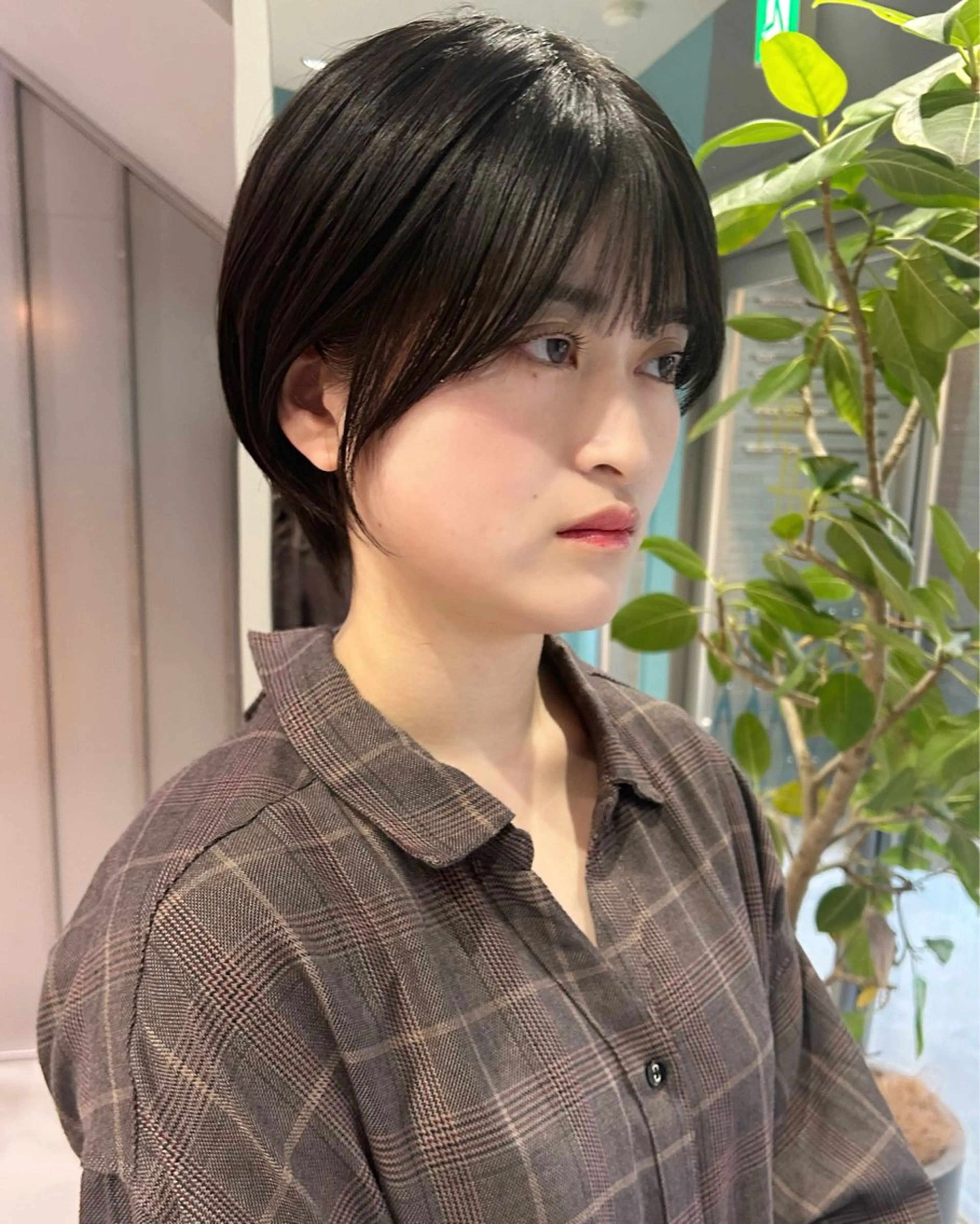 ショート カット ヘアカラー トリートメント urara/ショート /透明感カラーのヘアスタイル