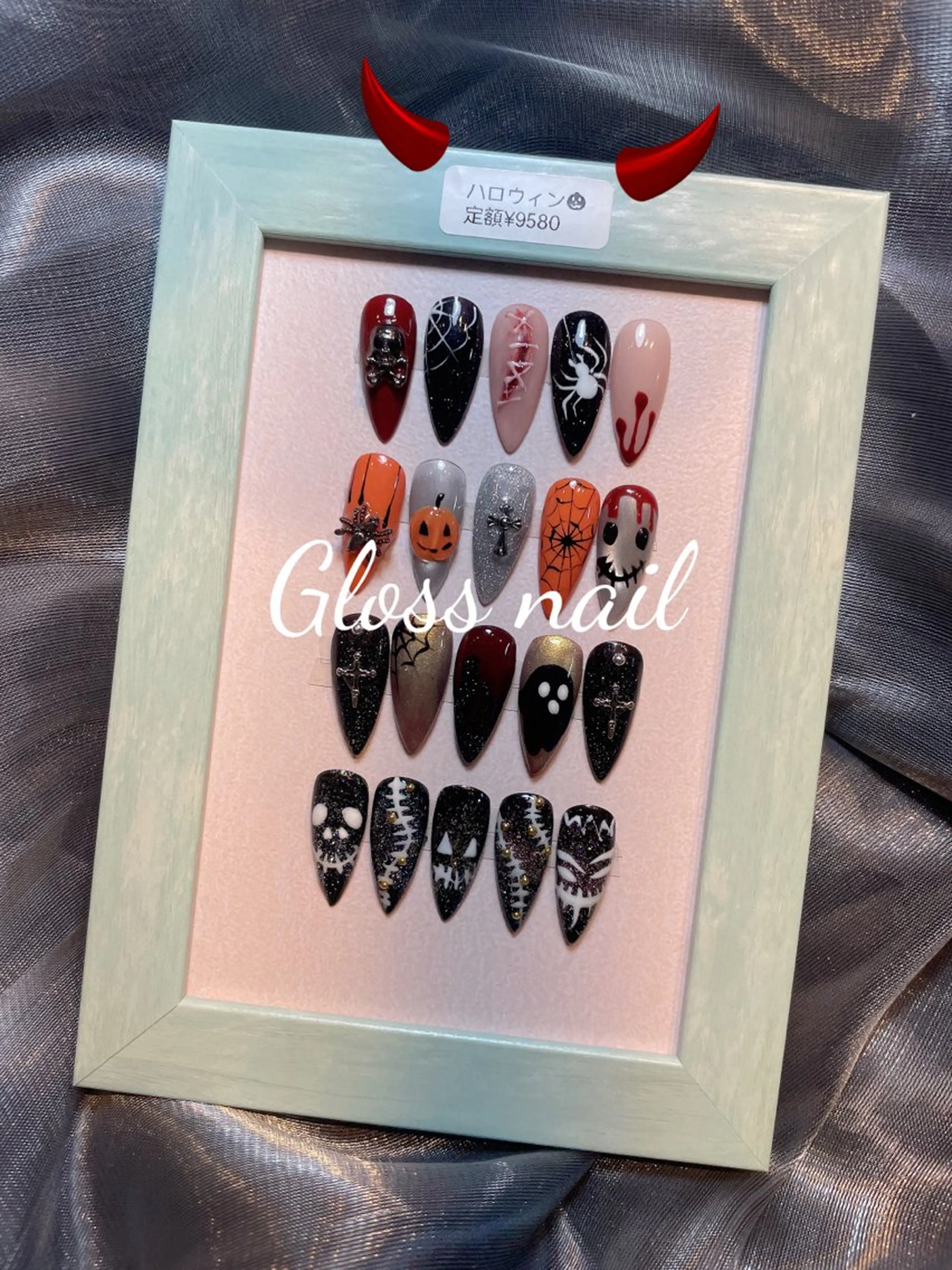 ネイル Gloss nail salonジェル＆長さだし専門店所属・Meri💅ジェル& チップ長さだし専門のネイルデザイン