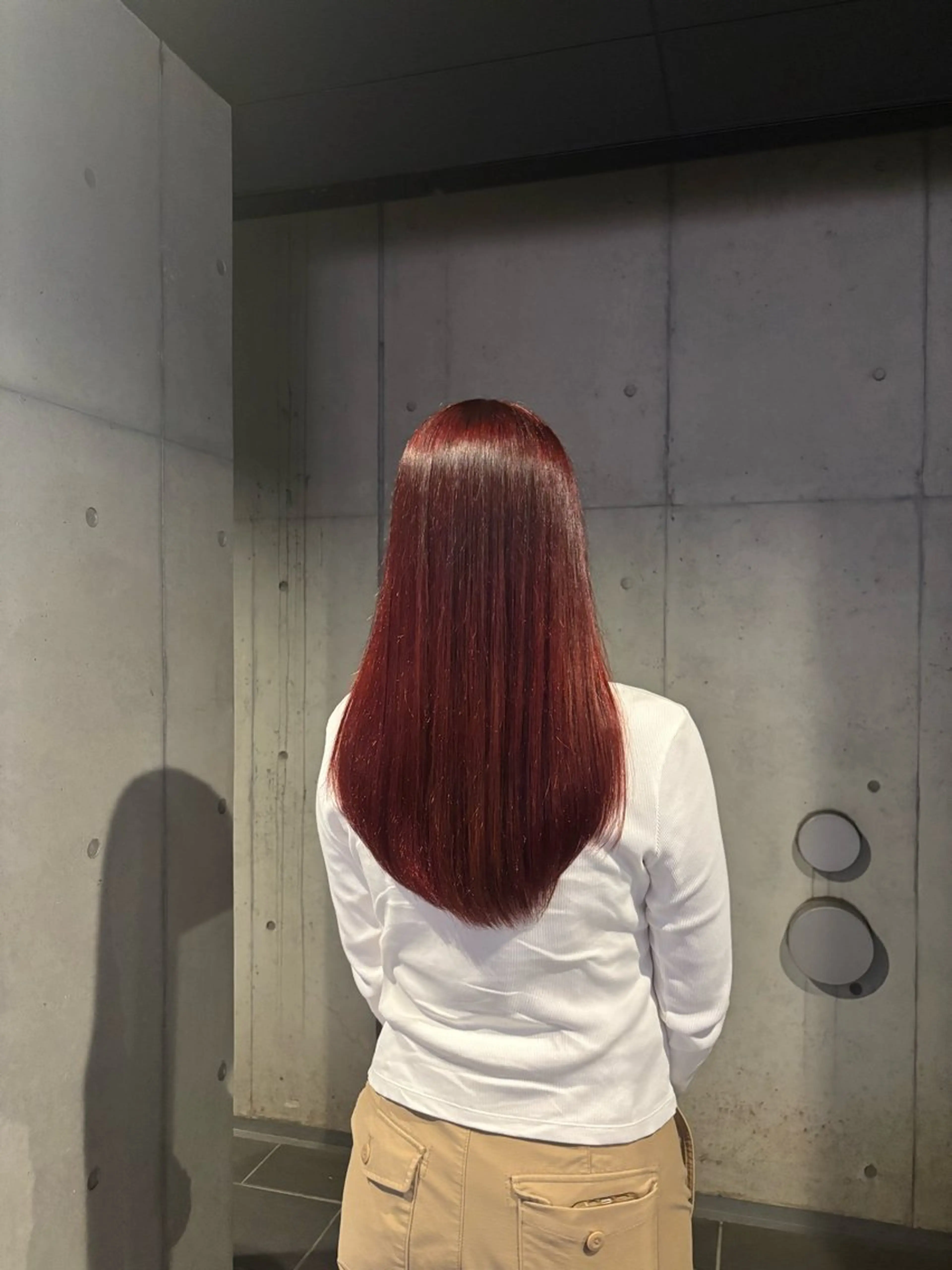 ロング カラー ブリーチ ダブルカラー ブリーチなしカラー 〖❁田尻千尋| LEONID❁〗のヘアスタイル