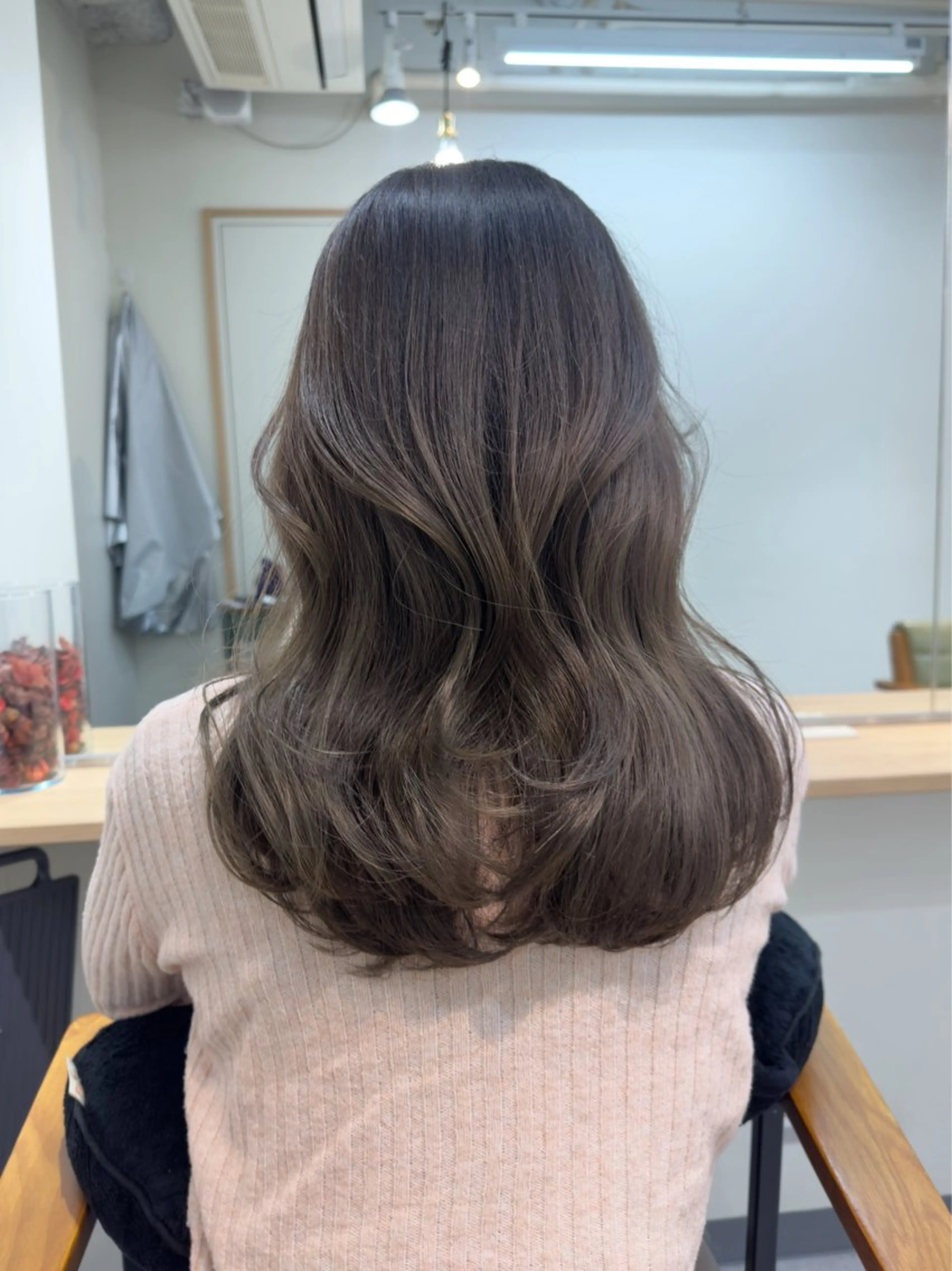 ロング カラー ヘアカラー レイヤー/顔周り /いいぬまみかのヘアスタイル