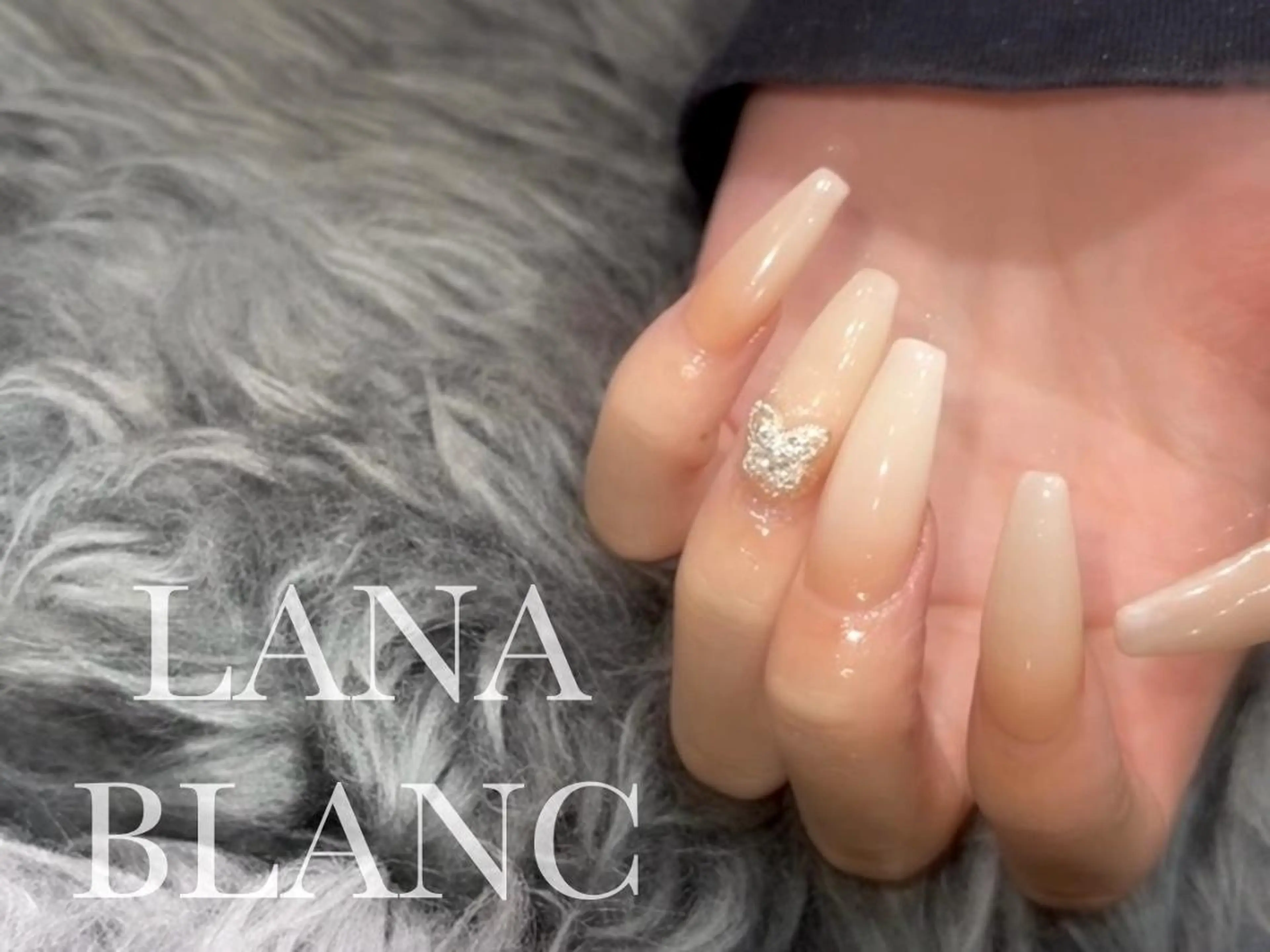 ロング ハンドネイル nail LUNA BLANCのネイルデザイン