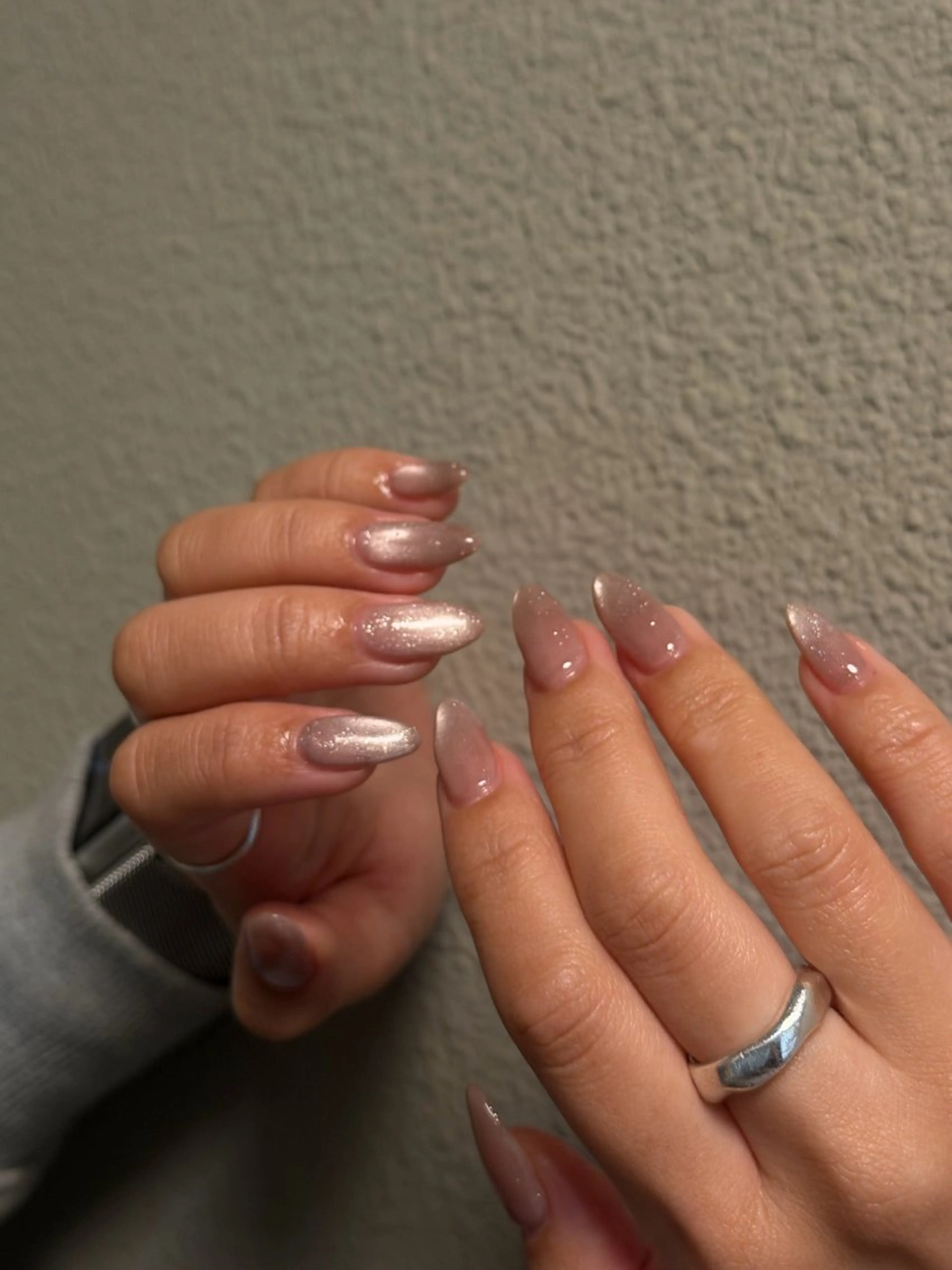 ネイル オフィスネイル ピンク ハンドネイル eel所属・kaoネイル /青山のネイルデザイン