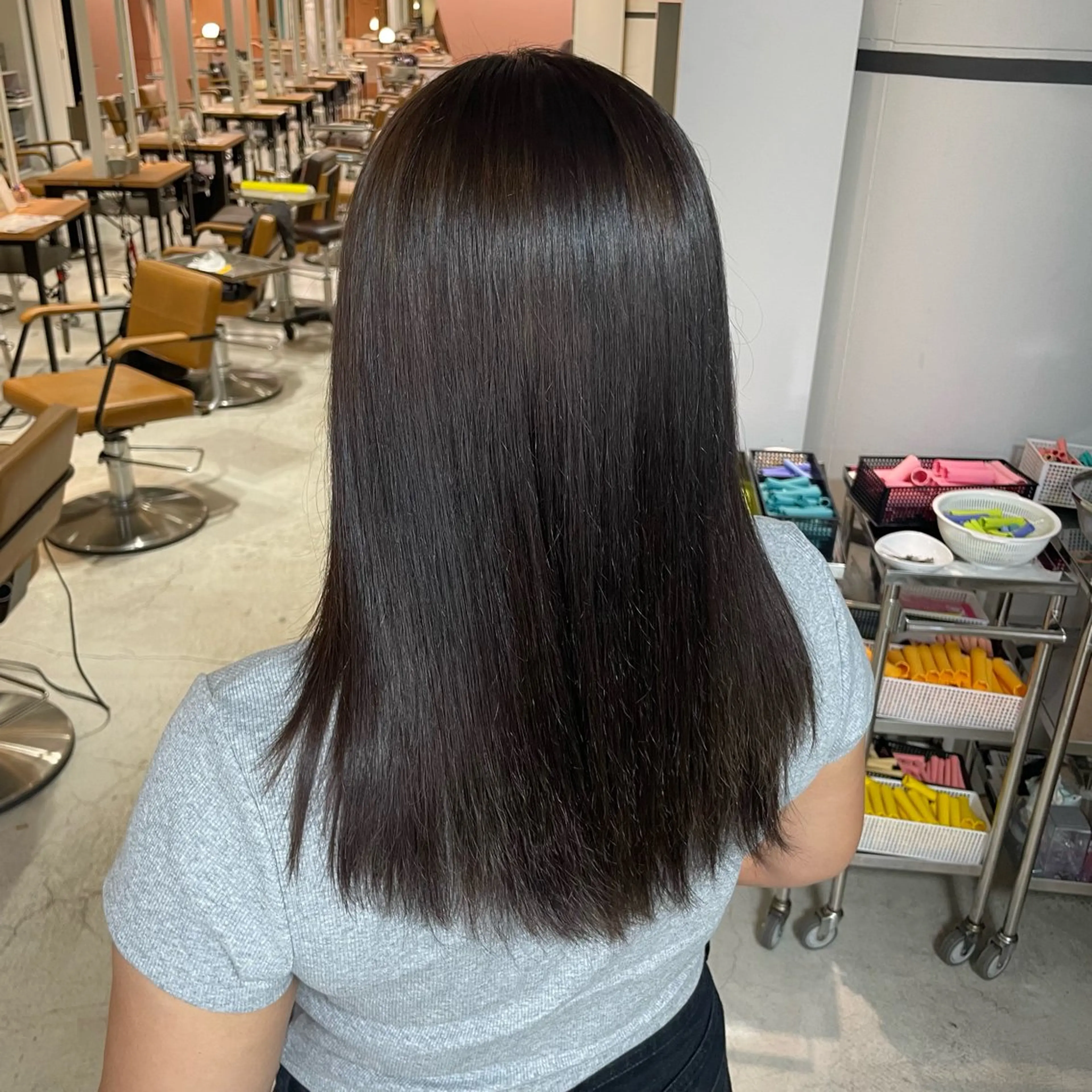 カラー L studio心斎橋店【エルスタジオ】所属・透け感ベージュ 🪐REN🪐のヘアスタイル