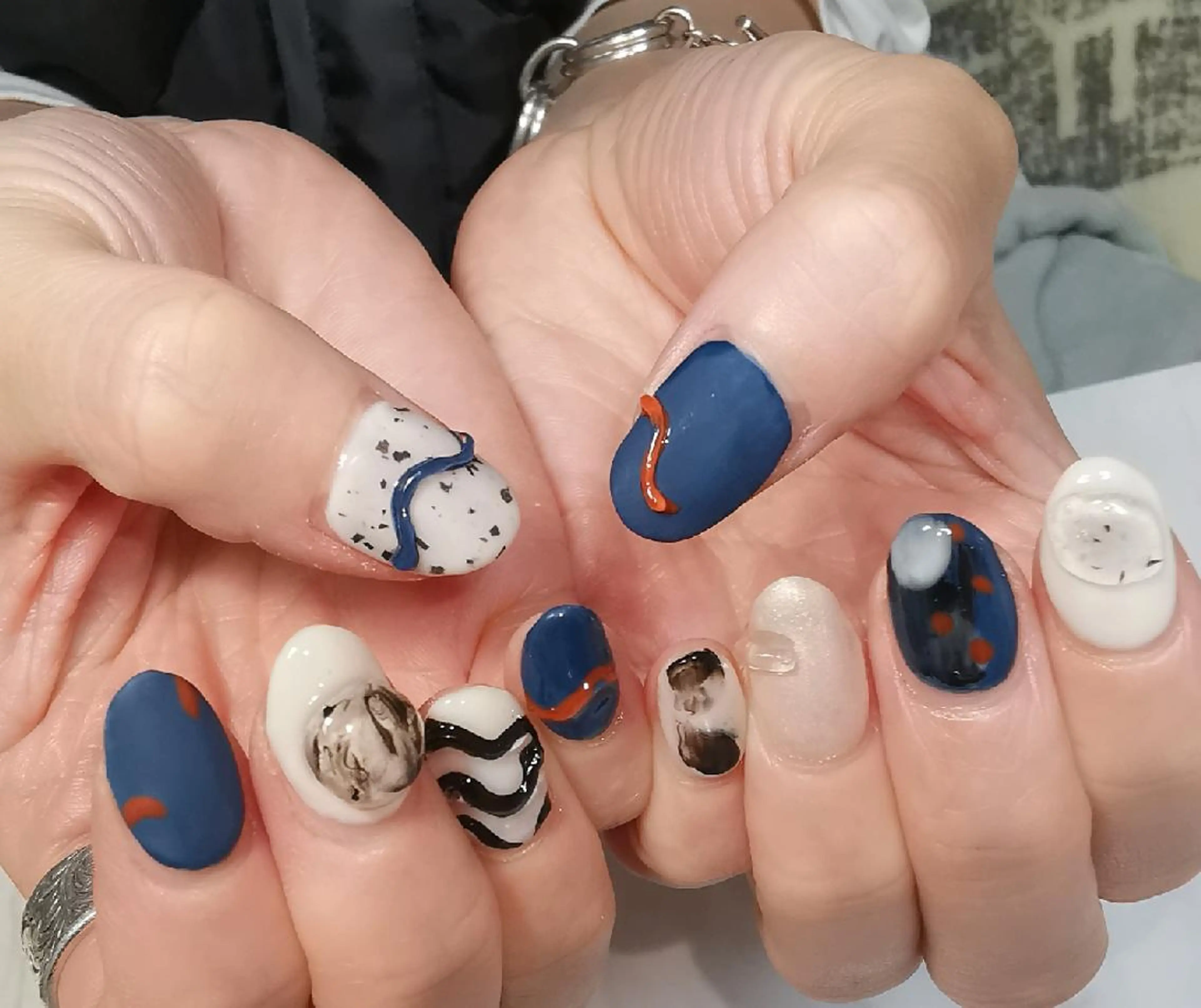 ネイル ニュアンスネイル ハンドネイル reve あやののネイルデザイン