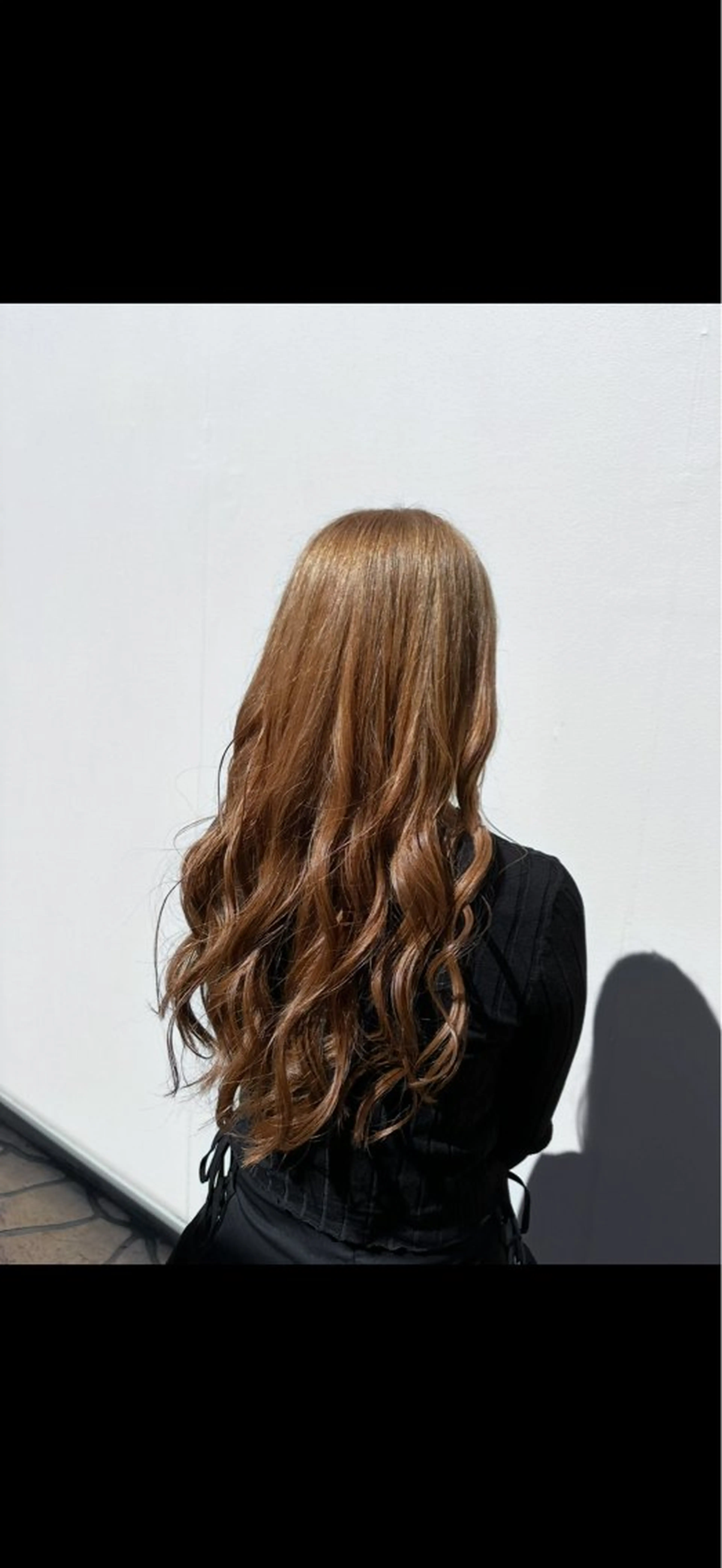 ロング カラー ヘアアレンジ Hair+Relax Rhythm所属・吉原 美玖のヘアスタイル