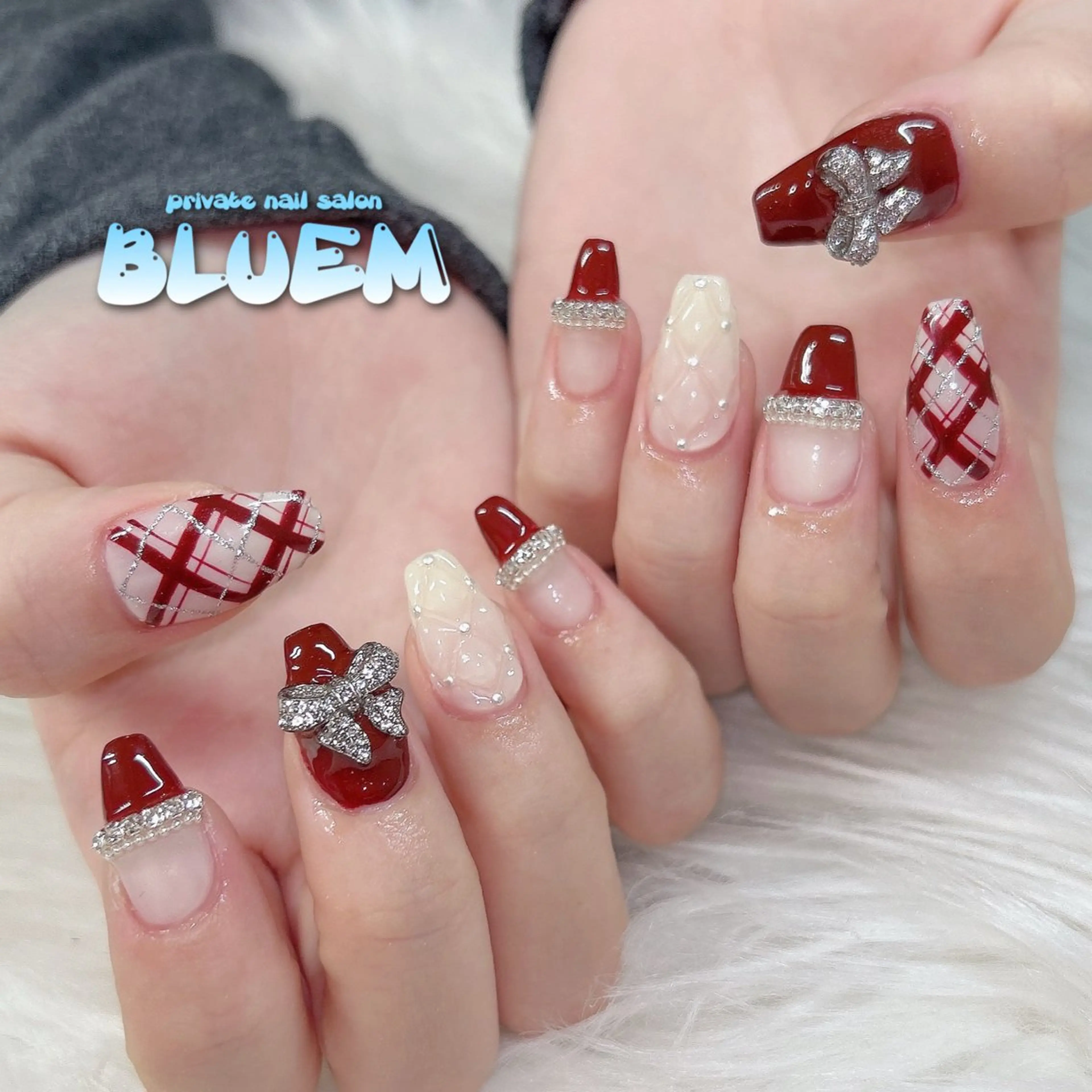 ネイル ハンドネイル BLUEM なな🐶のネイルデザイン