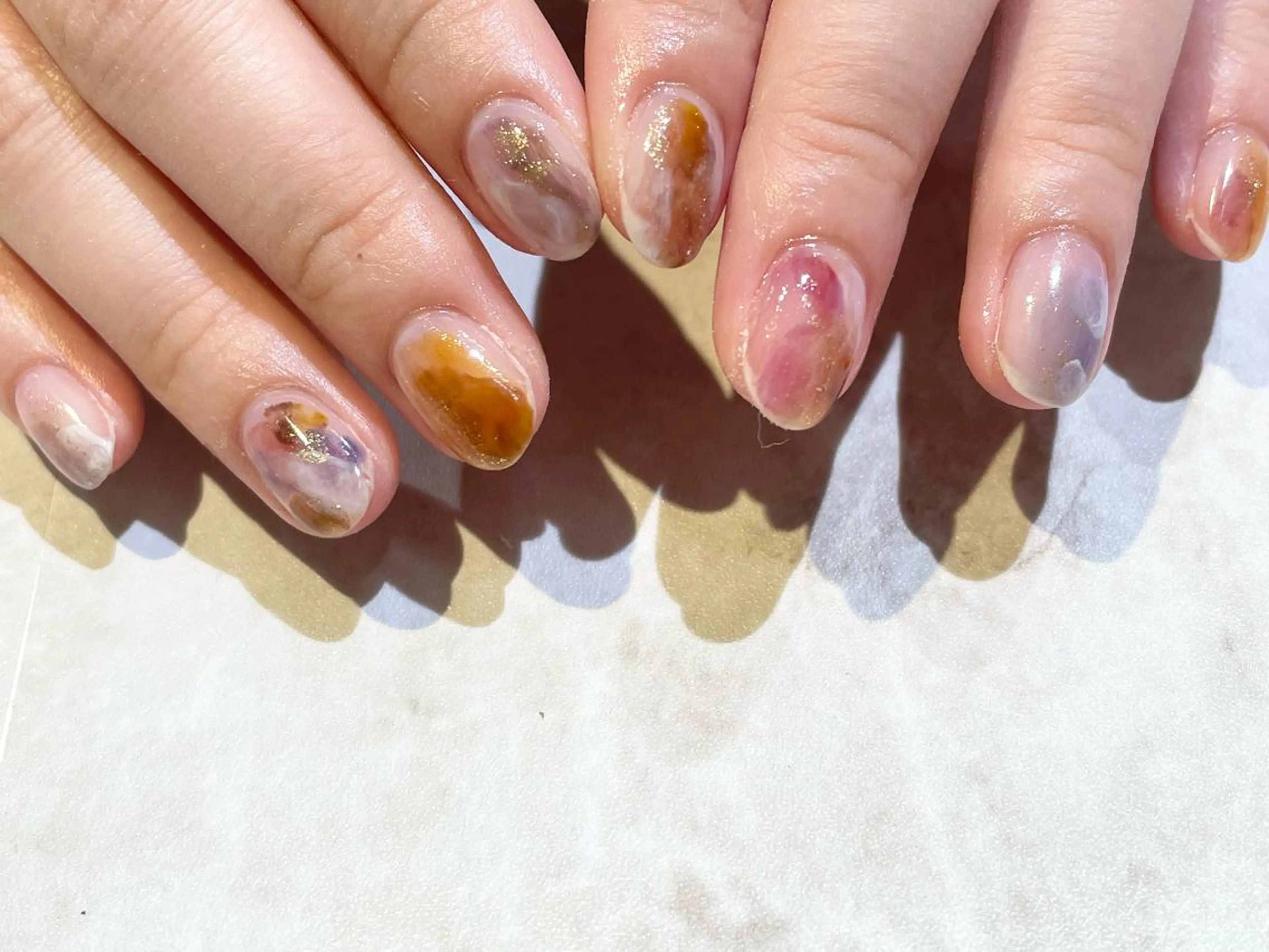 ネイル 舞田 苑香のネイルデザイン