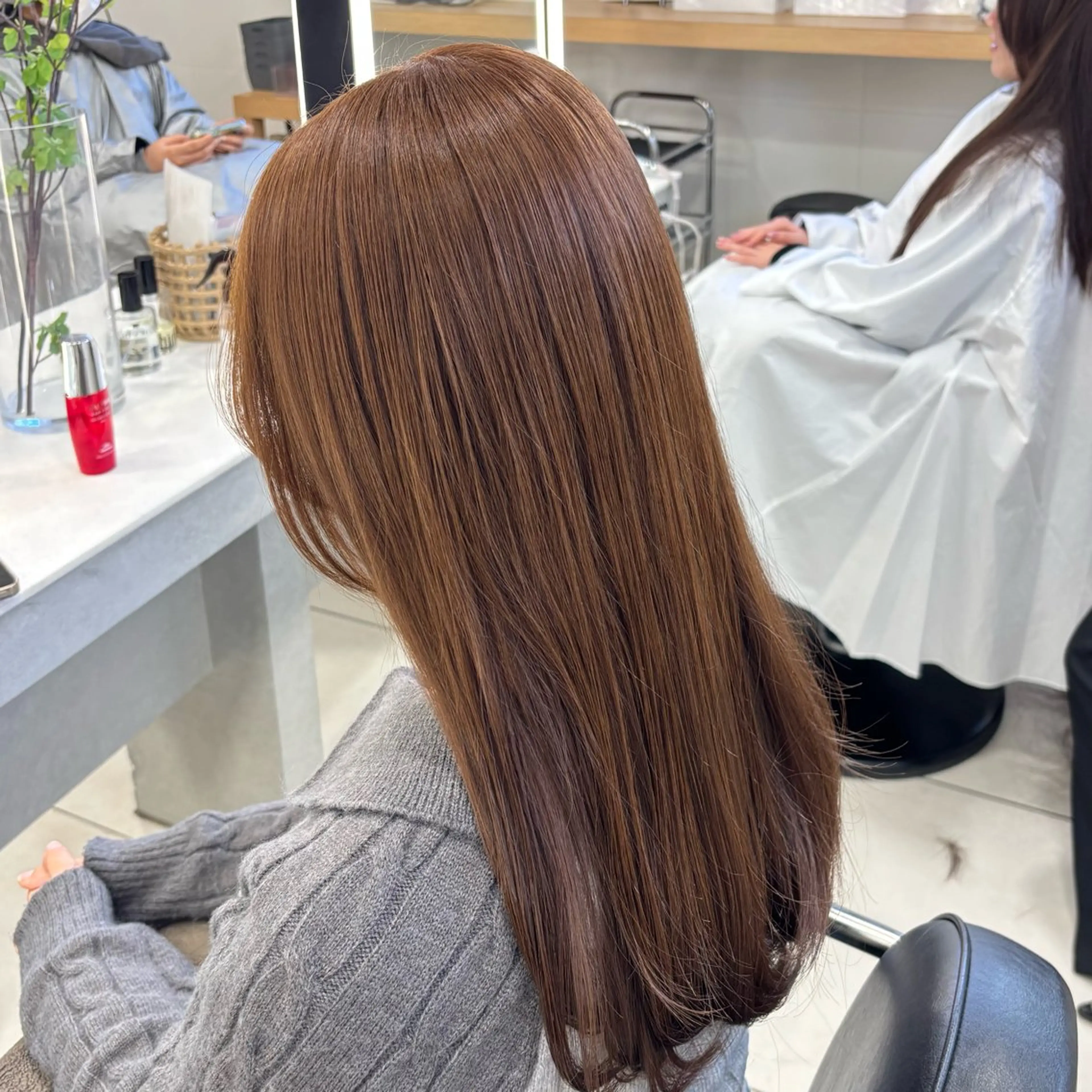 セミロング カラー ✨️髪質改善✨️ 竹脇美奈のヘアスタイル