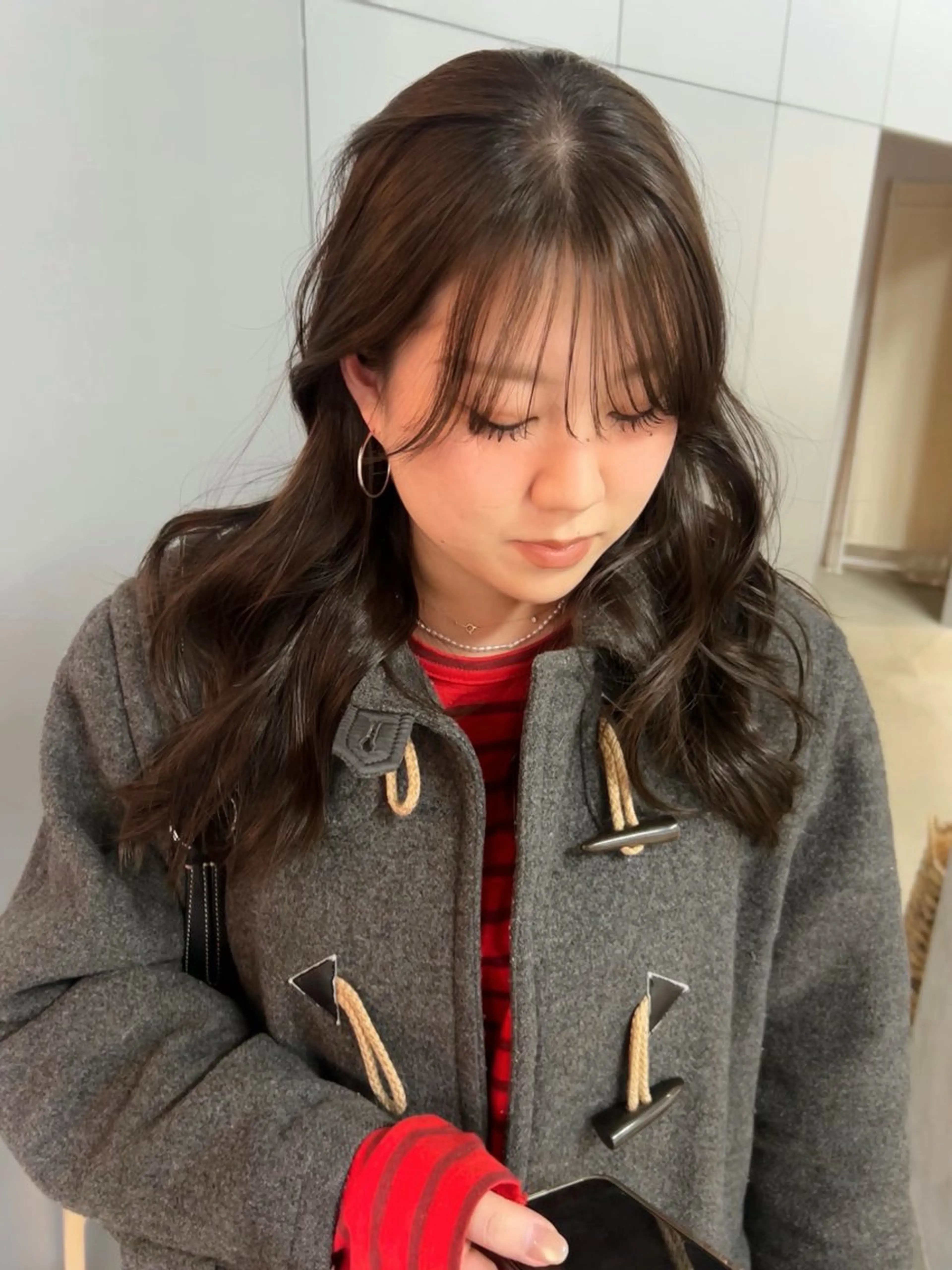 カラー Le'a谷町✨ ムラタユナのヘアスタイル