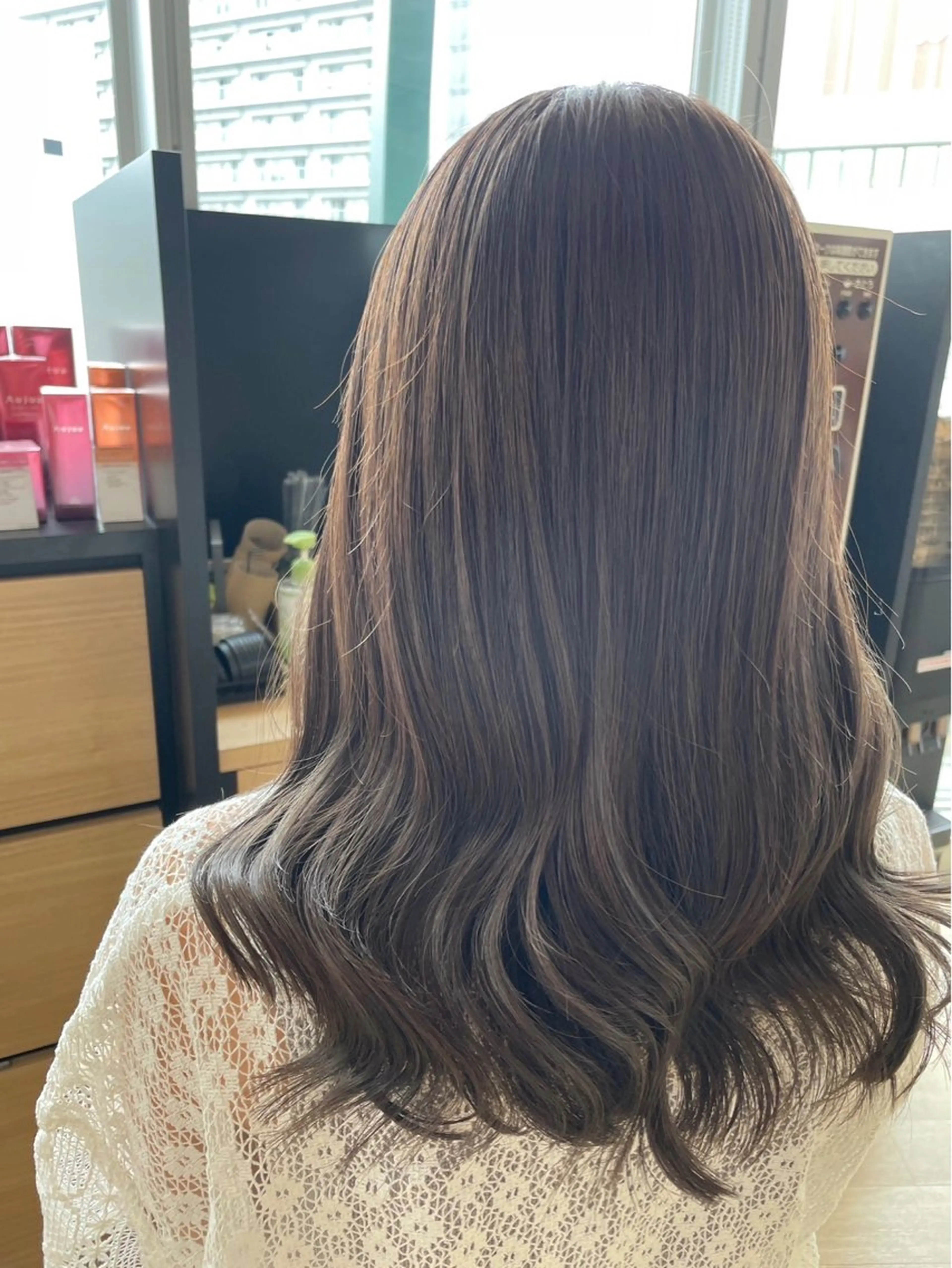 カラー ヘアカラー 🟢レイヤーカット/ ハセガワ🟢のヘアスタイル