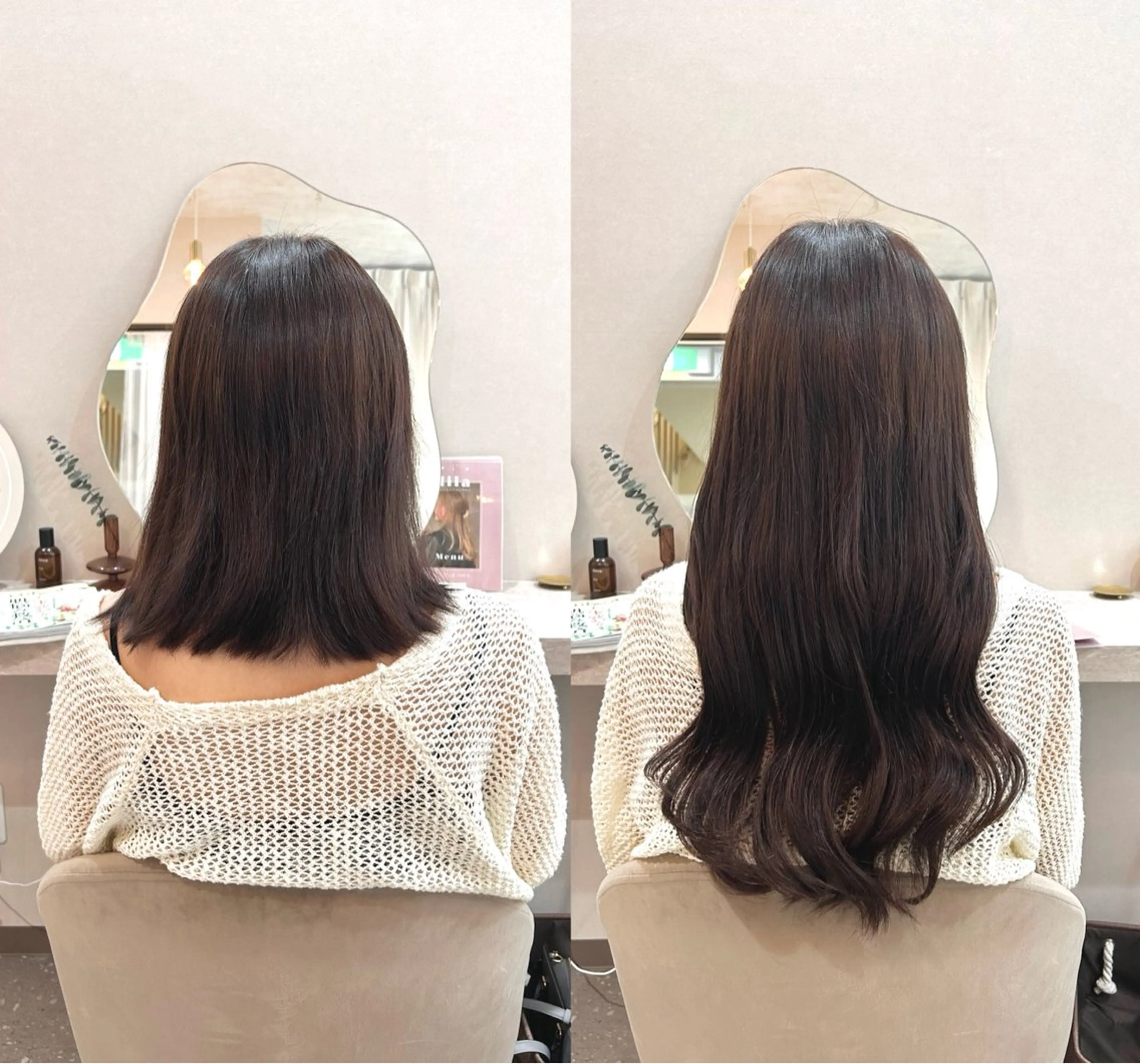 ロング シールエクステ エクステ Mila Hazukiのヘアスタイル