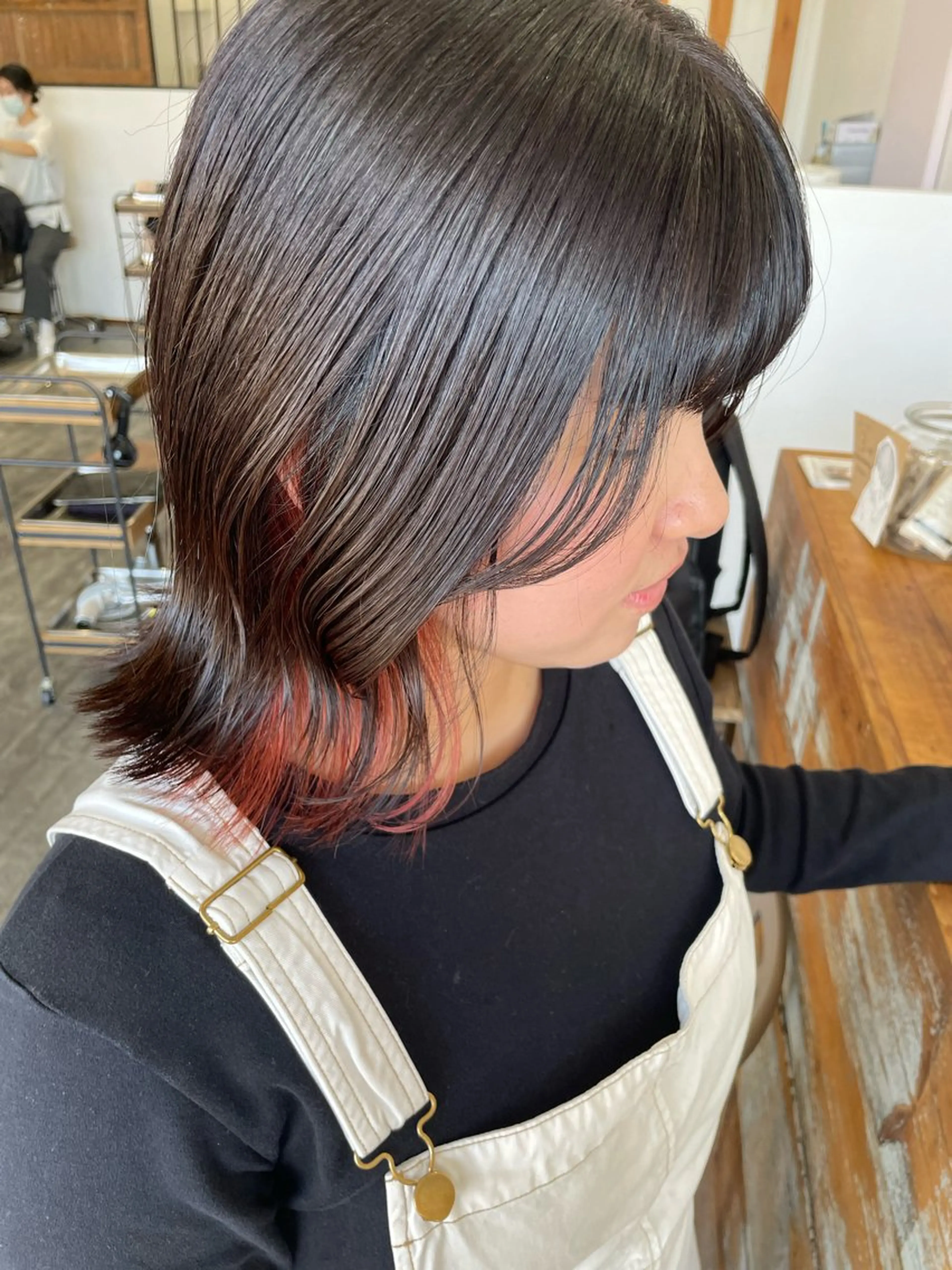 ミディアム カラー インナーカラー ende. ハルタのヘアスタイル