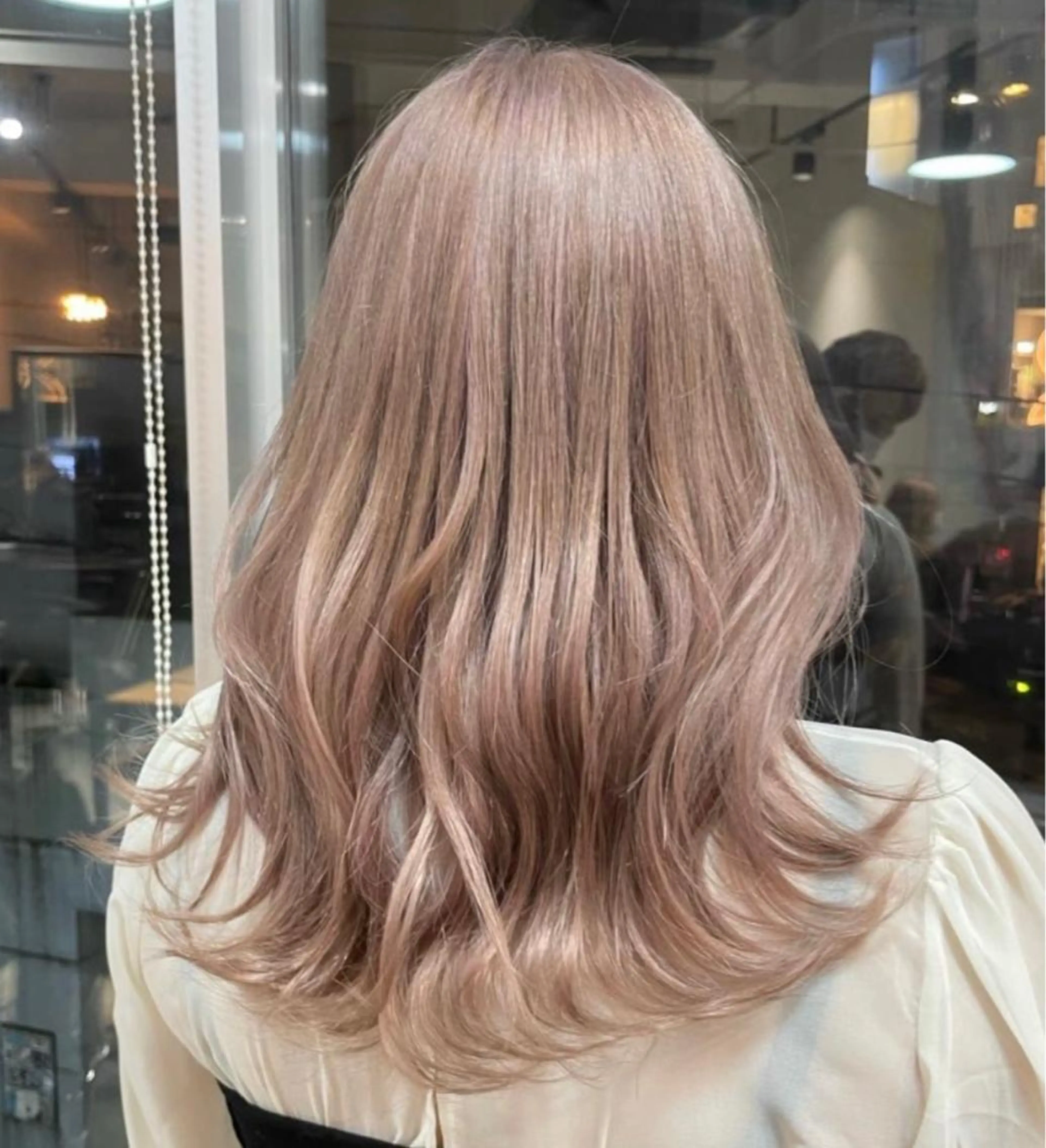 ロング カラー ヘアアレンジ カット ヘアカラー 🌹TikTok4万 フォロワー🌹AKIのヘアスタイル