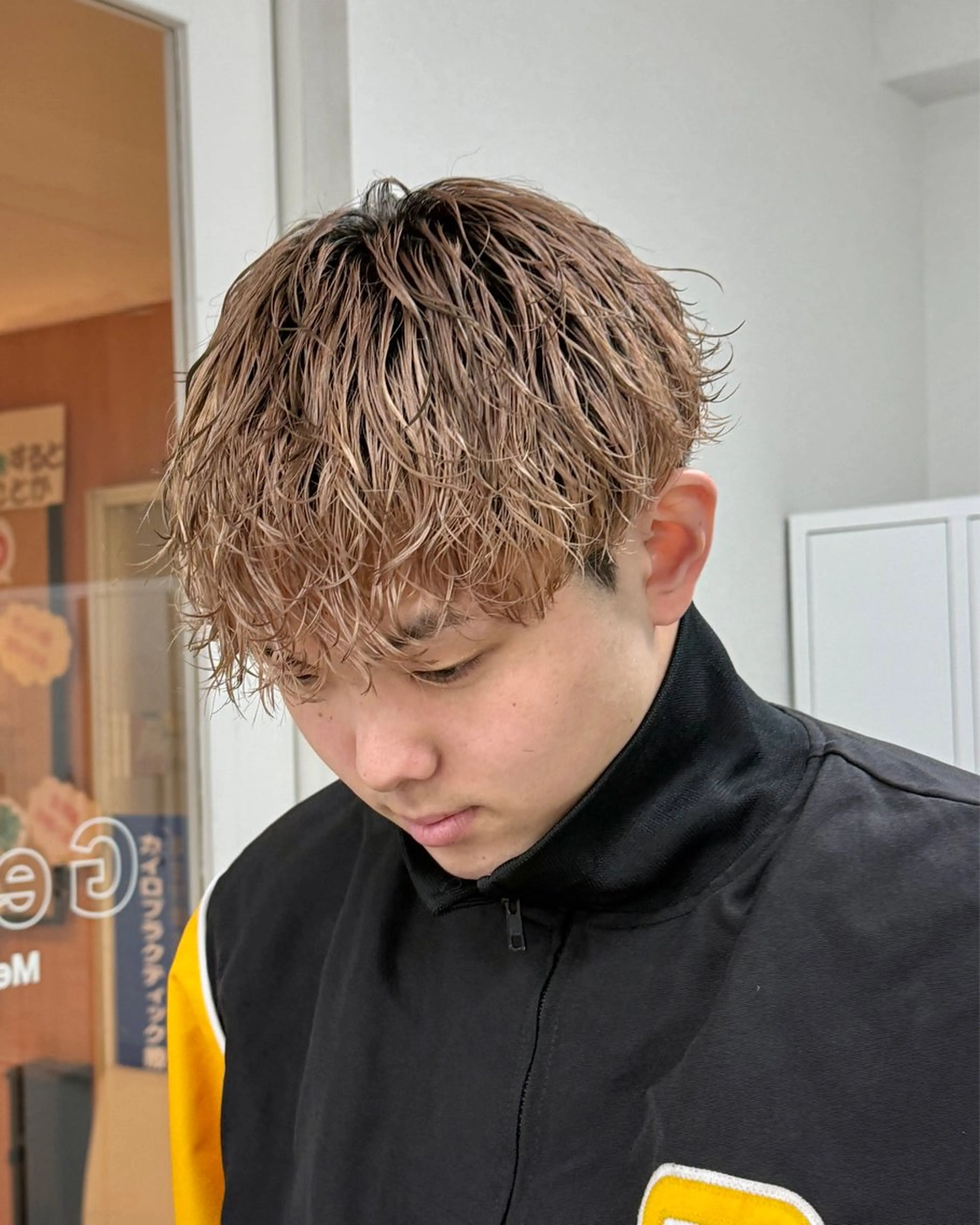 パーマ メンズ カット パーマ トリートメント ヘッドスパ ヘアセット シャドウパーマ/ メンズ/KENTAのヘアスタイル