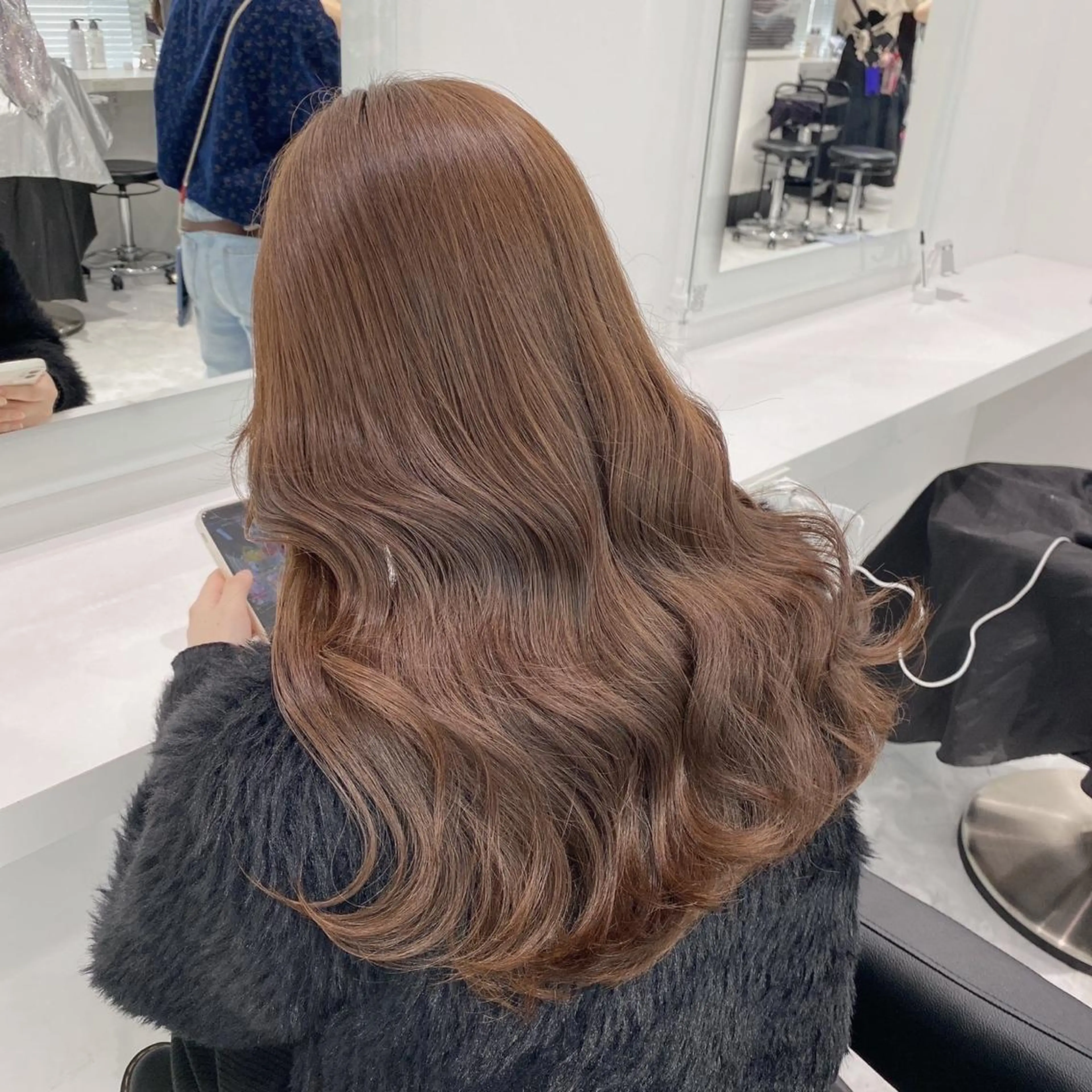 ロング レイヤーカット ✨池袋で1番キレイな ボブ✂️ケンボーのヘアスタイル
