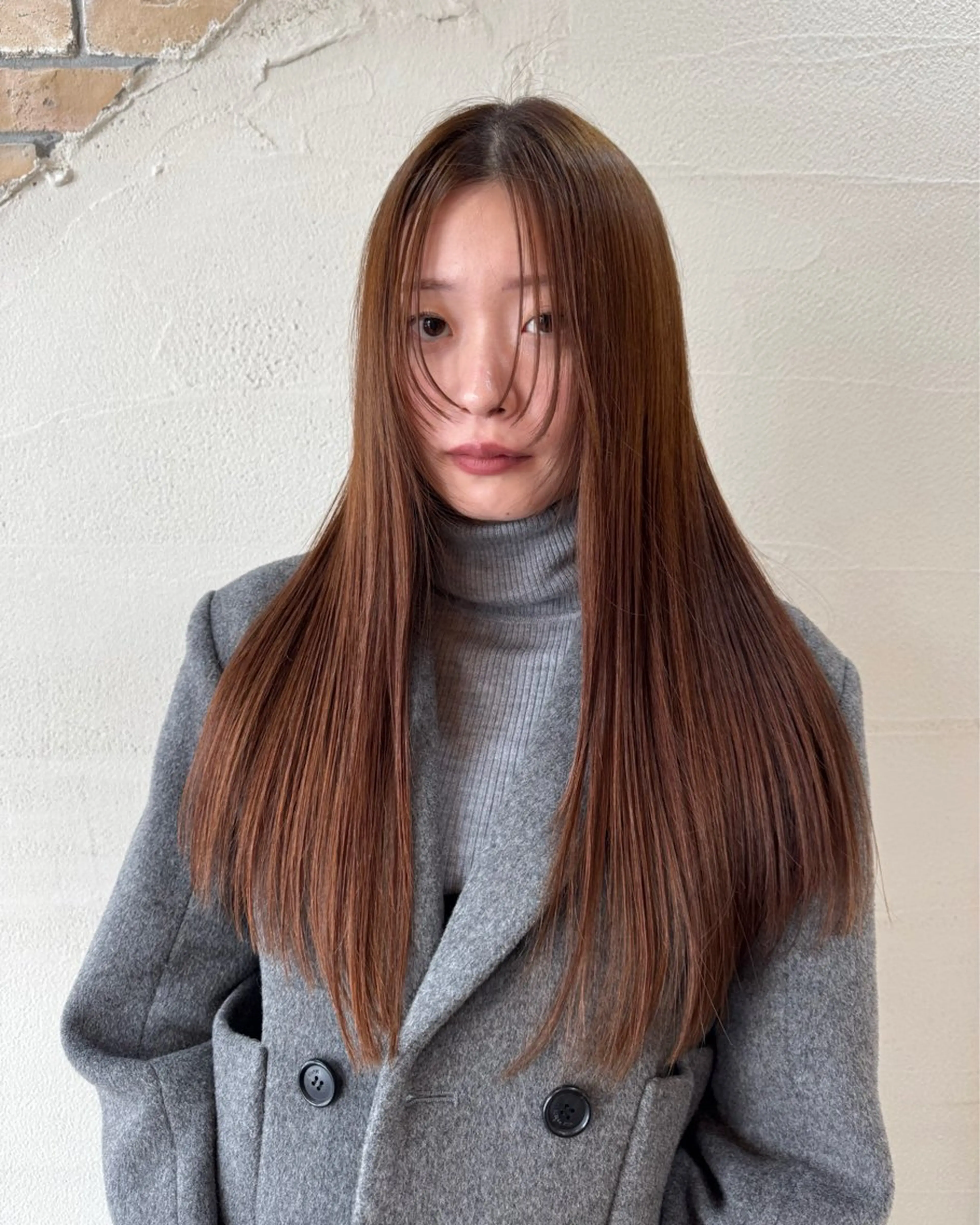 ロング レイヤーカット 韓国風🇰🇷レイヤ ーKEI🇰🇷のヘアスタイル