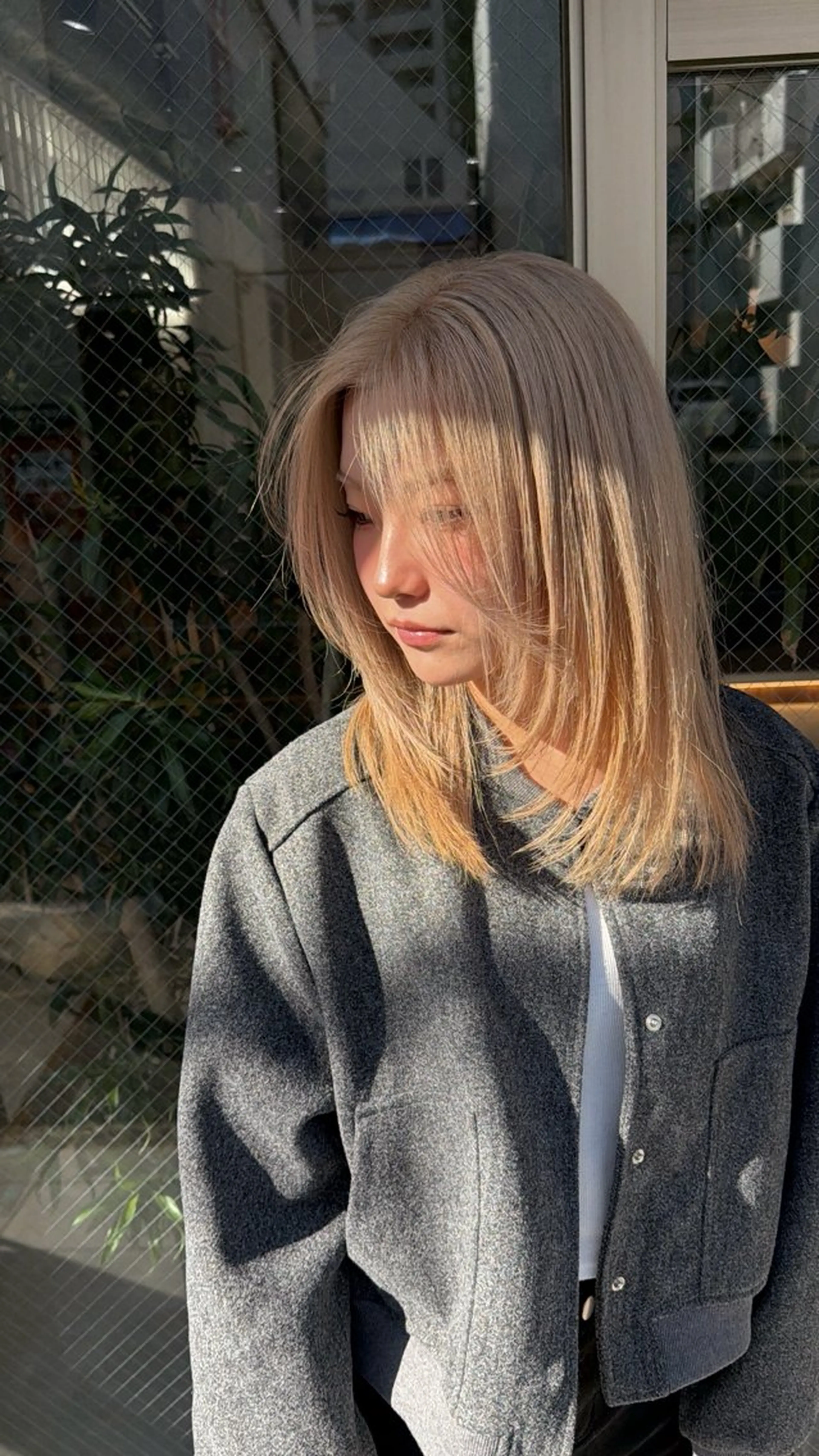 ミディアム カラー レイヤーカット カット トリートメント 🩵ボブ/レイヤー /髪質改善🩵のヘアスタイル