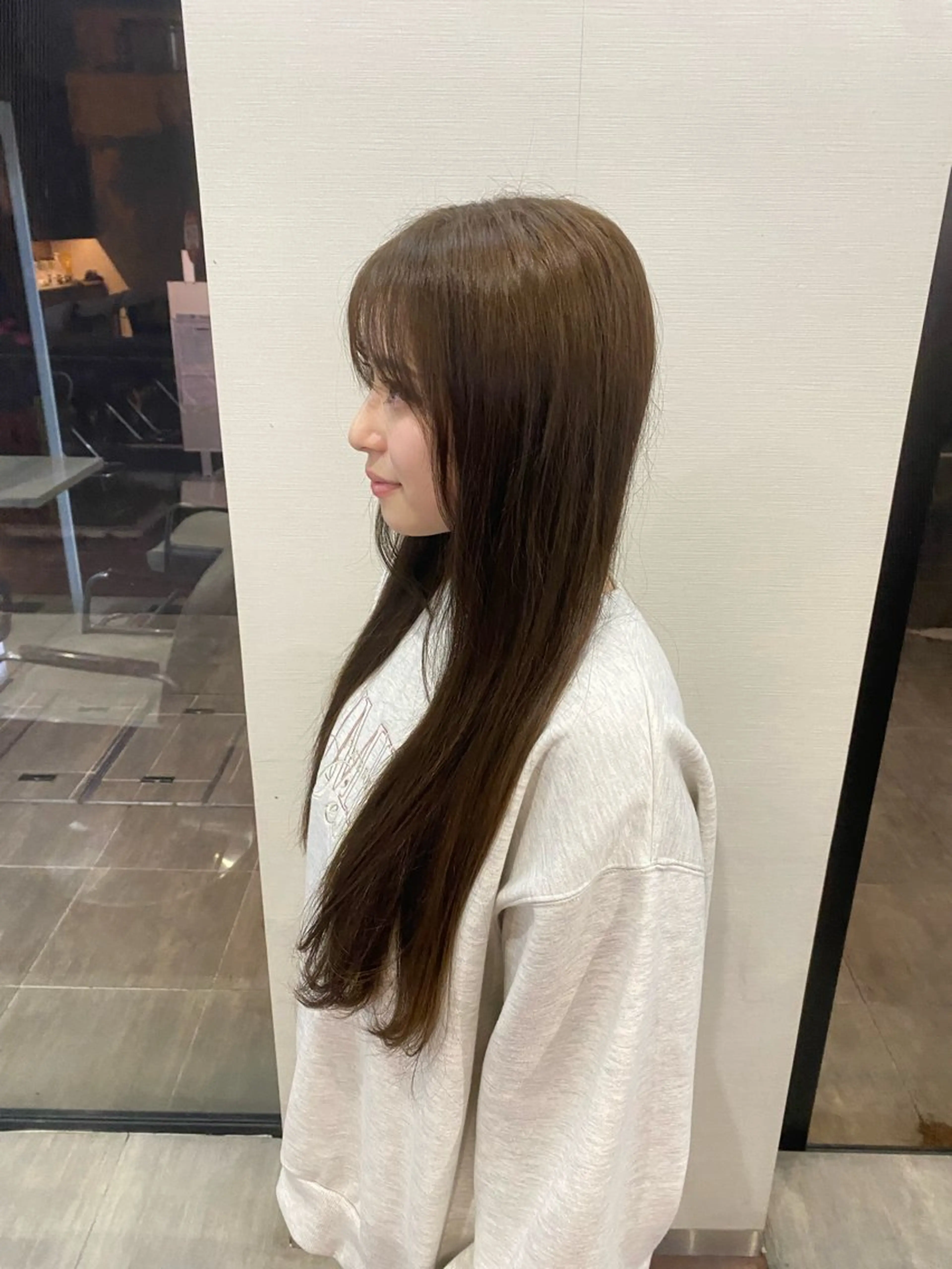 ロング カラー HEDI所属・野林 夏帆のヘアスタイル