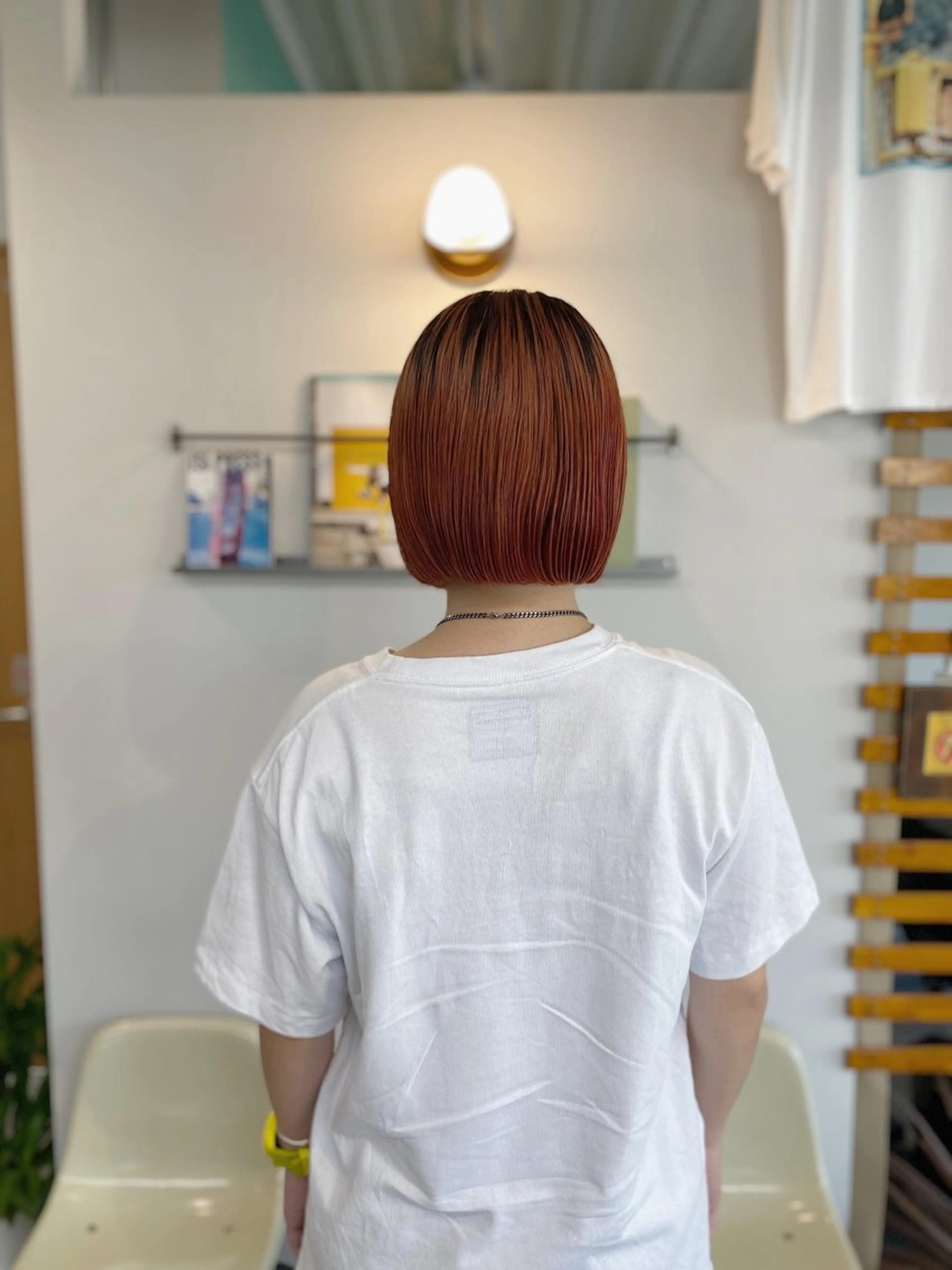 ショート カラー ノグチ ユウキ/ボブのヘアスタイル