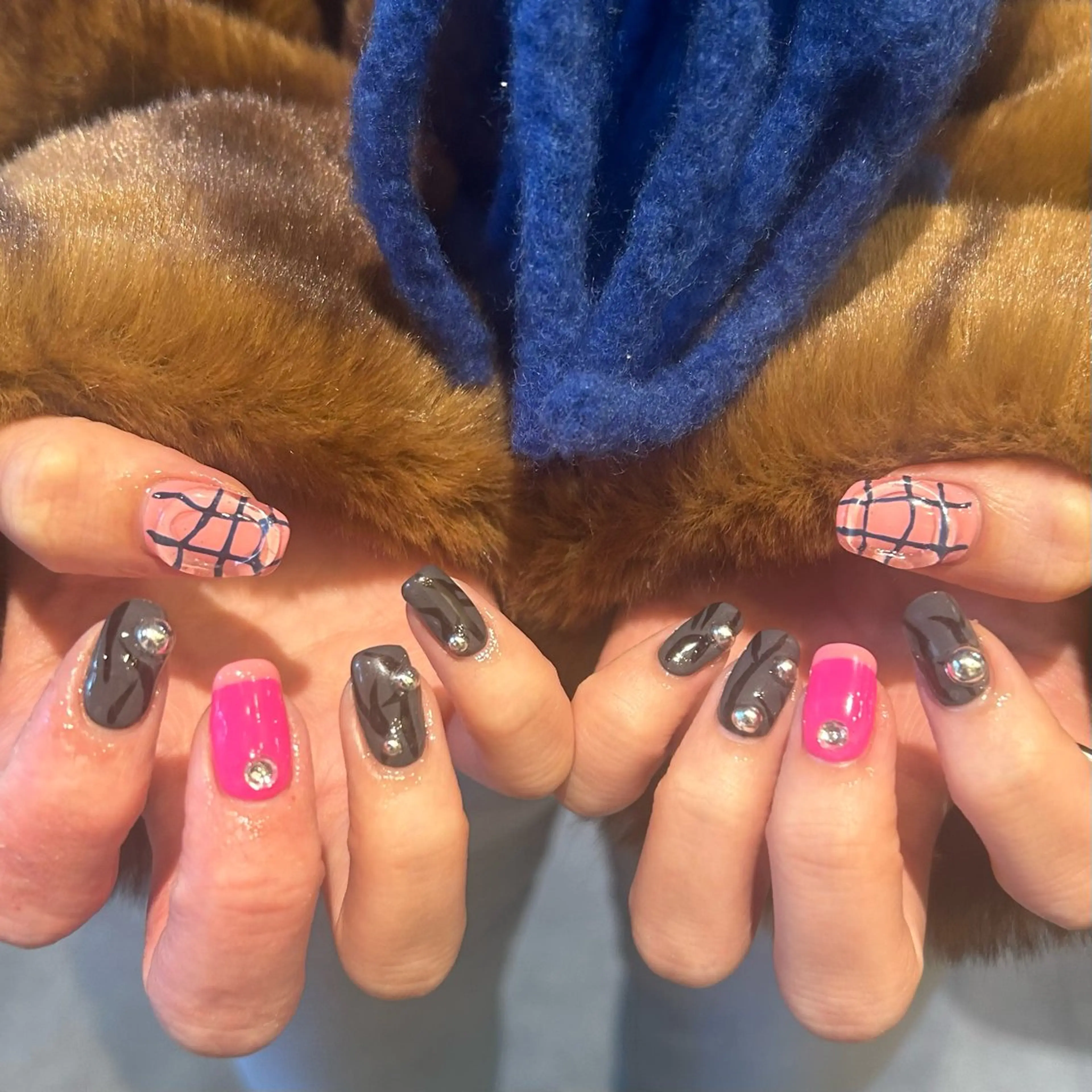 ネイル ハンドネイル ハンドケア 個性派ネイル シノのネイルデザイン