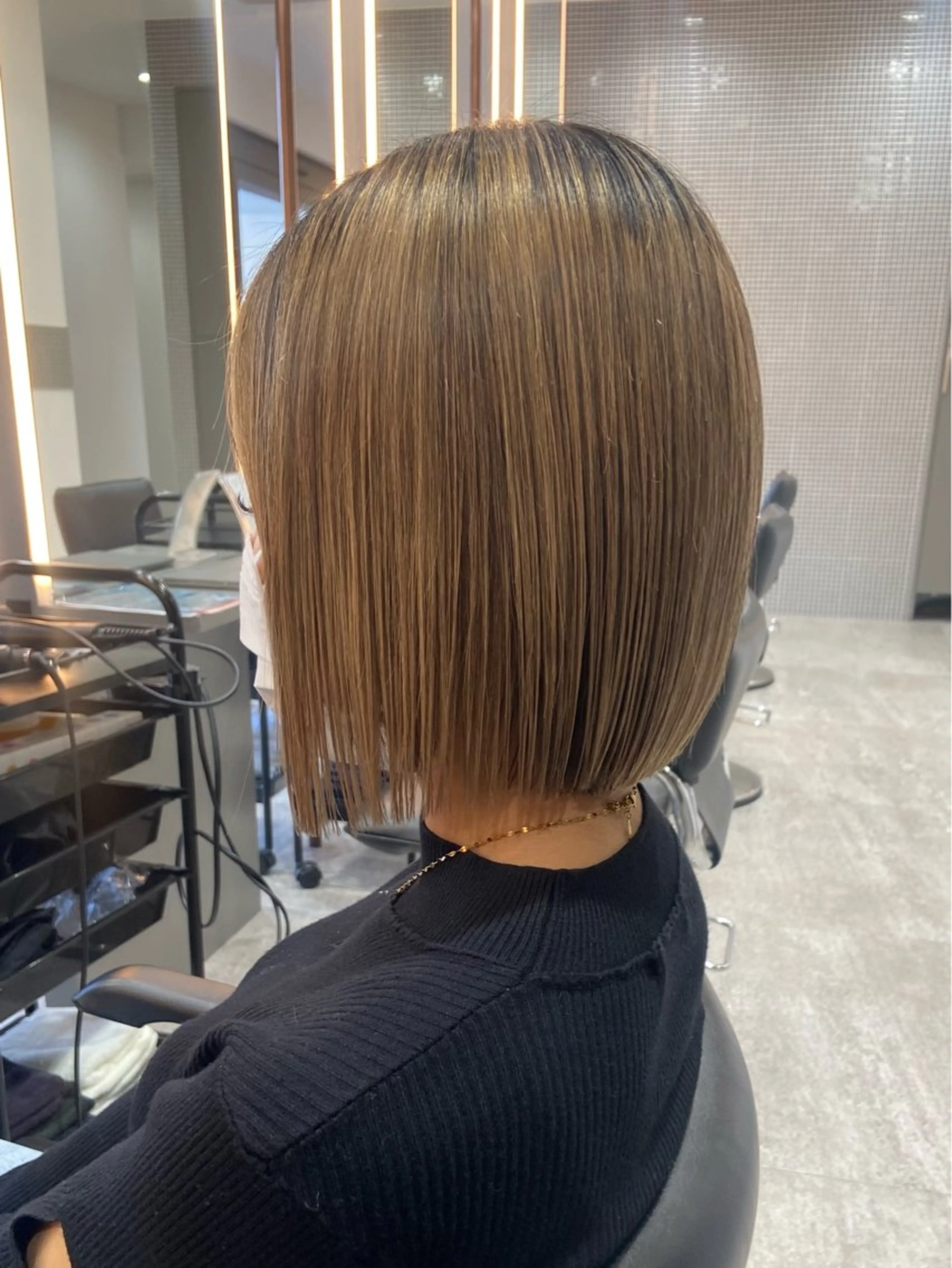 ショート ボブ 福田 文太のヘアスタイル