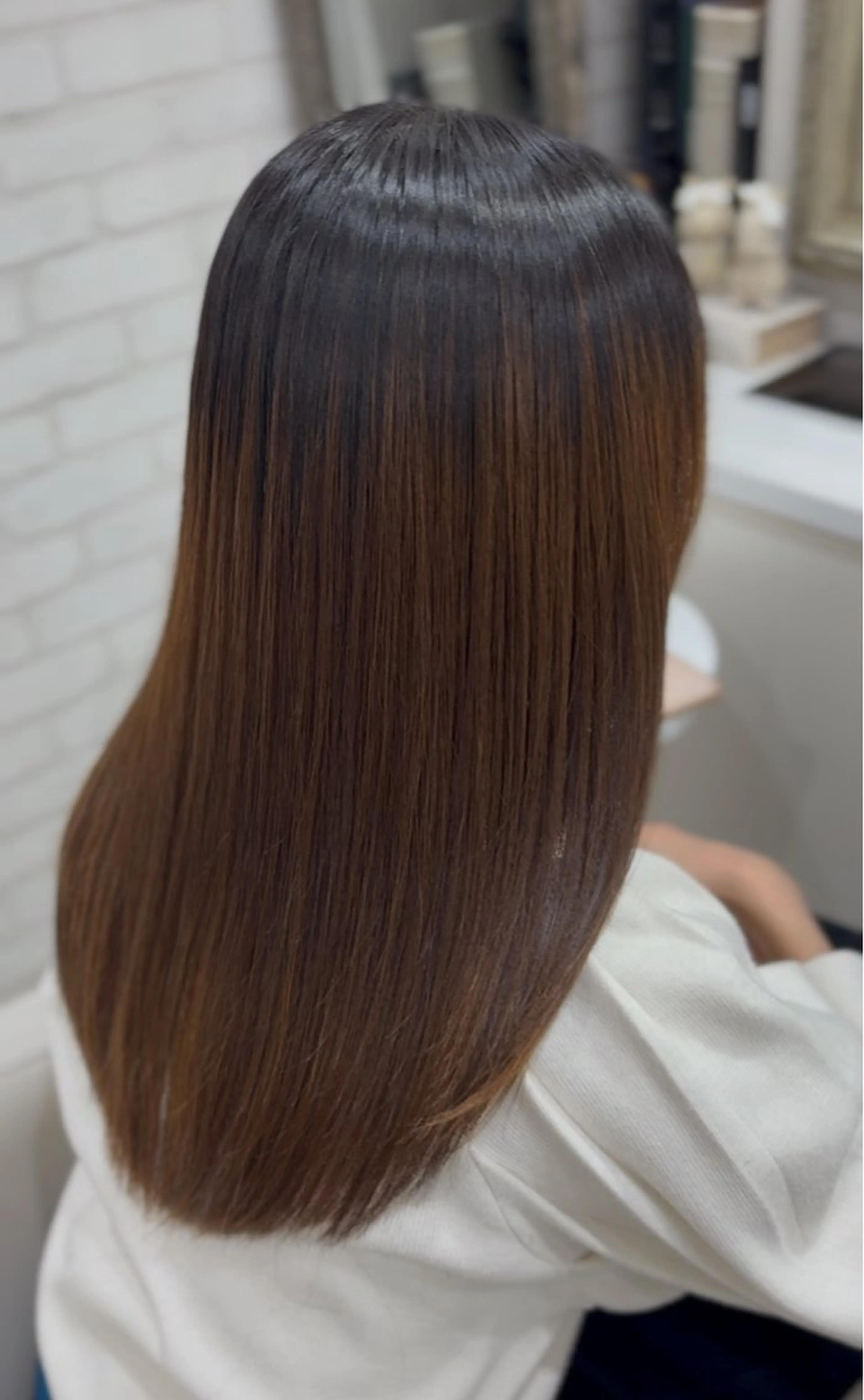 ロング 髪質改善 縮毛矯正 【TAKAYA】🌸 縮毛矯正専門店のヘアスタイル