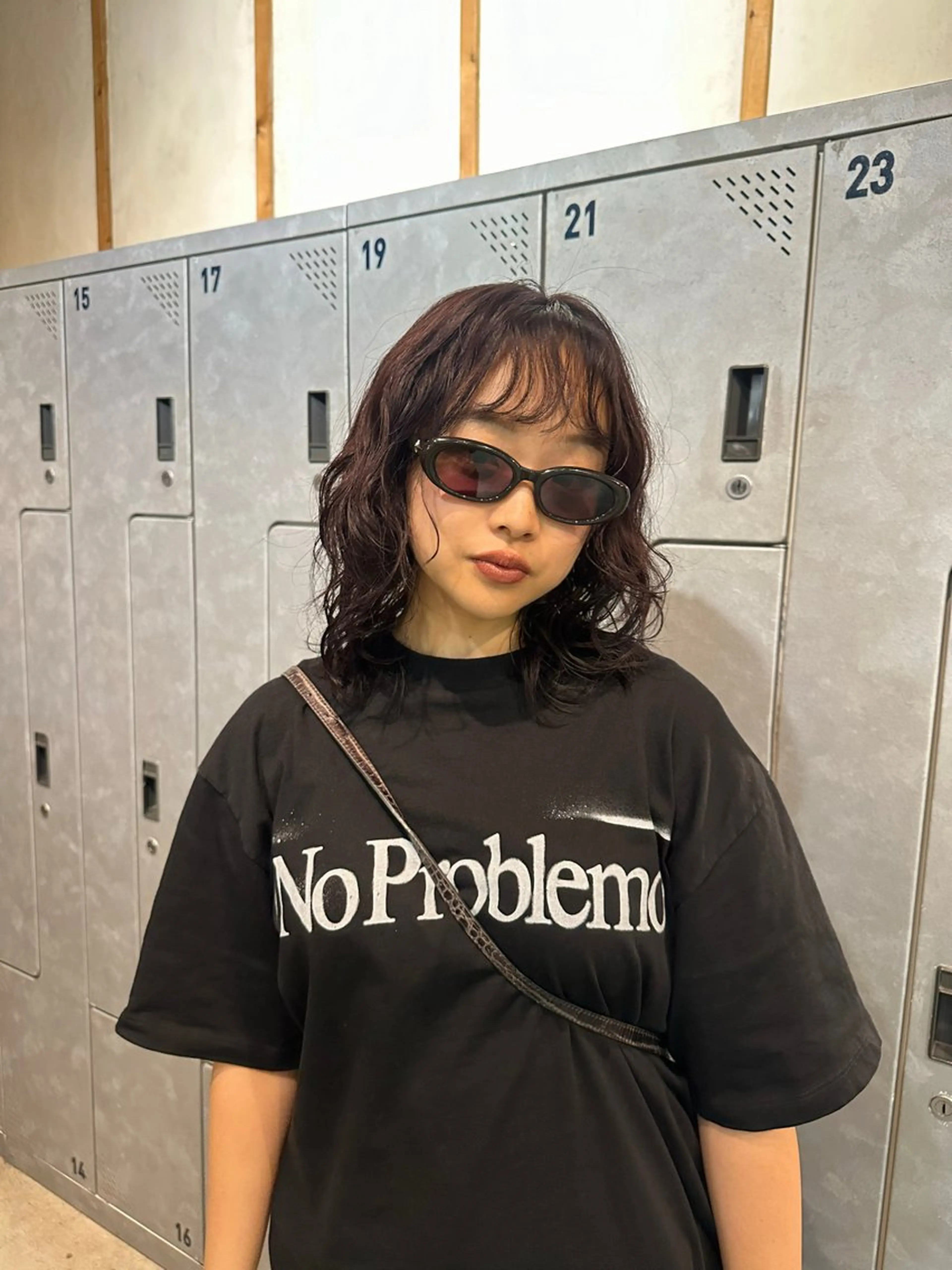 ミディアム パーマ ミディアムパーマ ウルフカット Door代官山所属・小泉 璃子のヘアスタイル