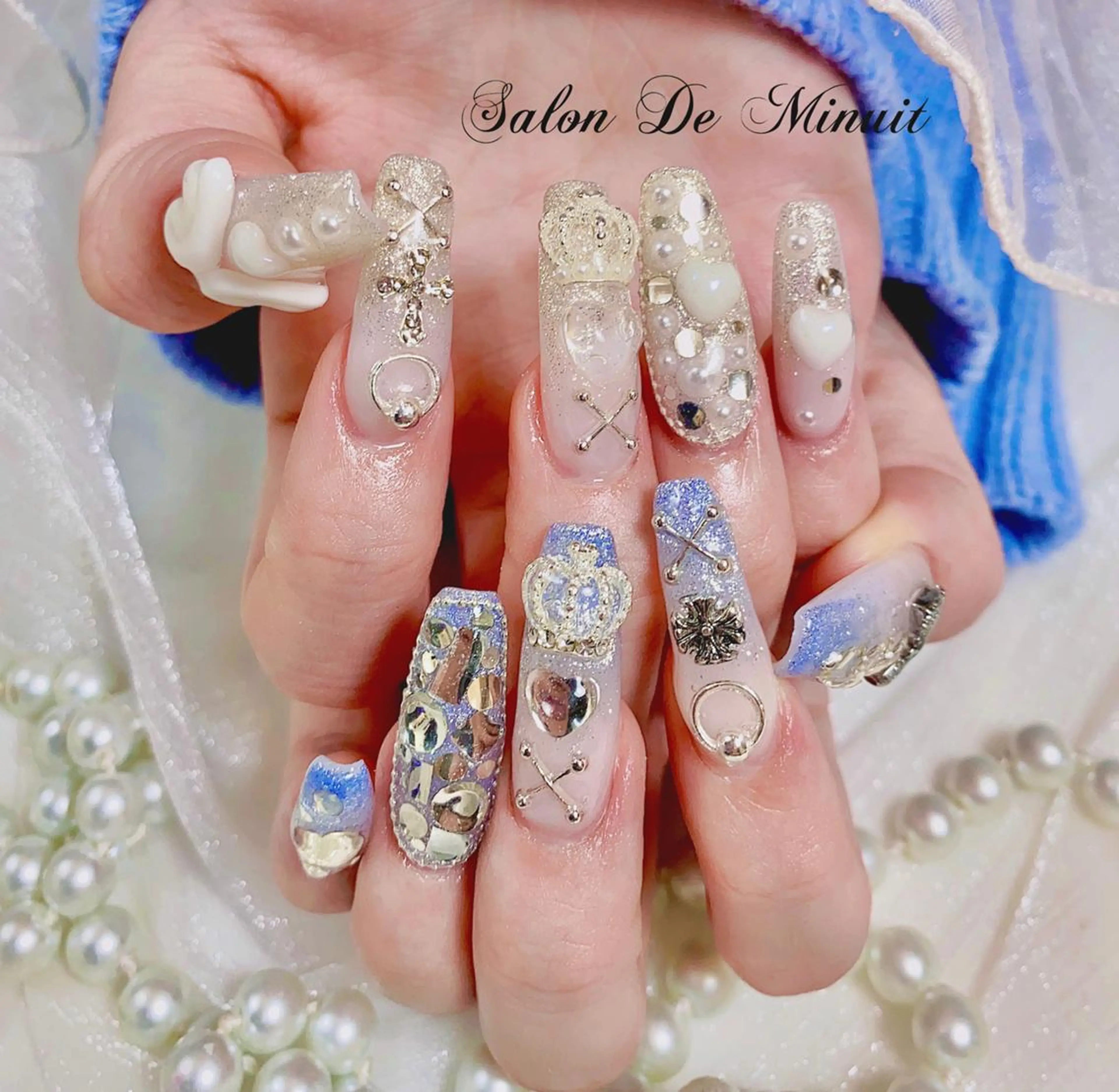 ネイル ハンドネイル ハンドケア Momo 🤍のネイルデザイン