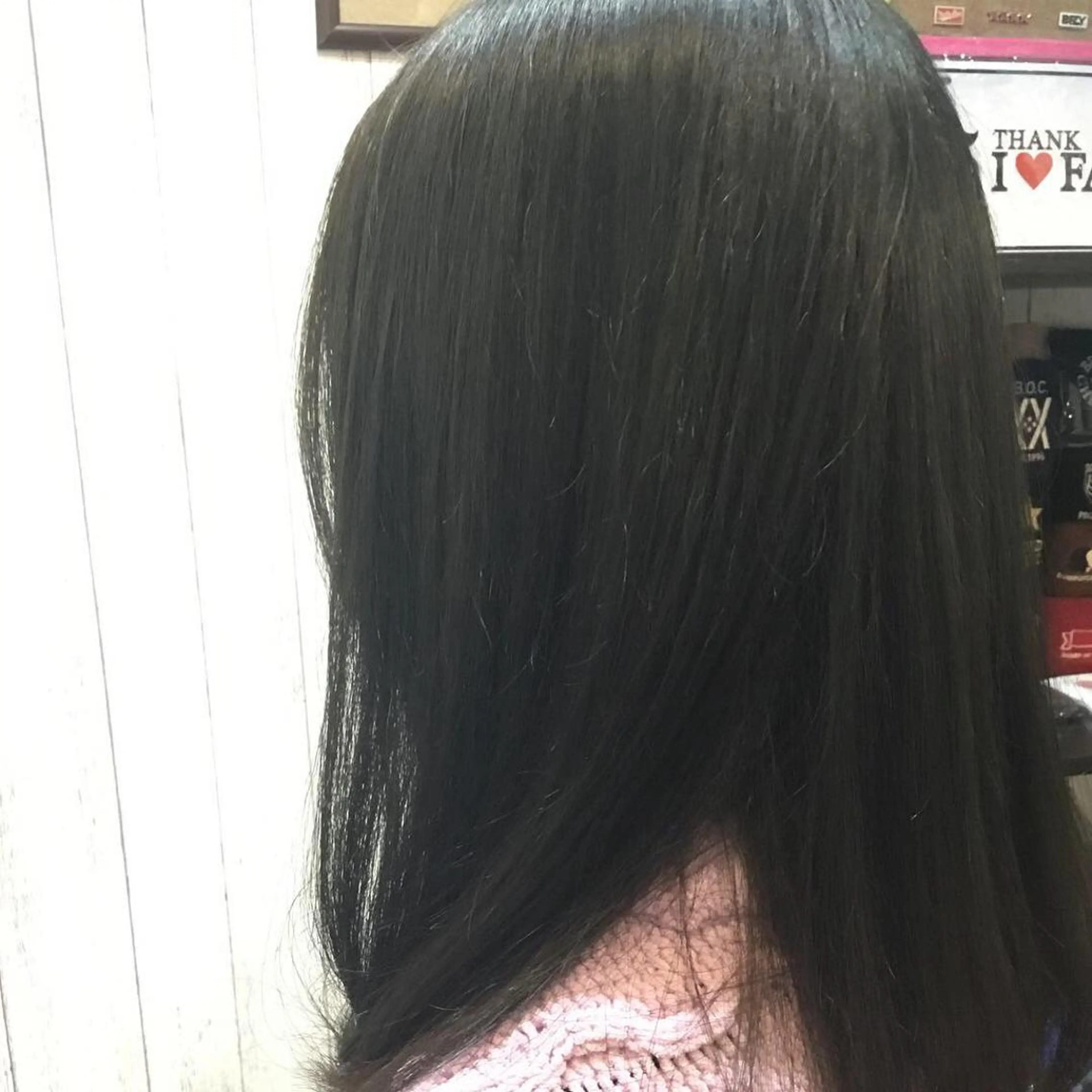 セミロング カラー パーマ embrace エンブレイスのヘアスタイル