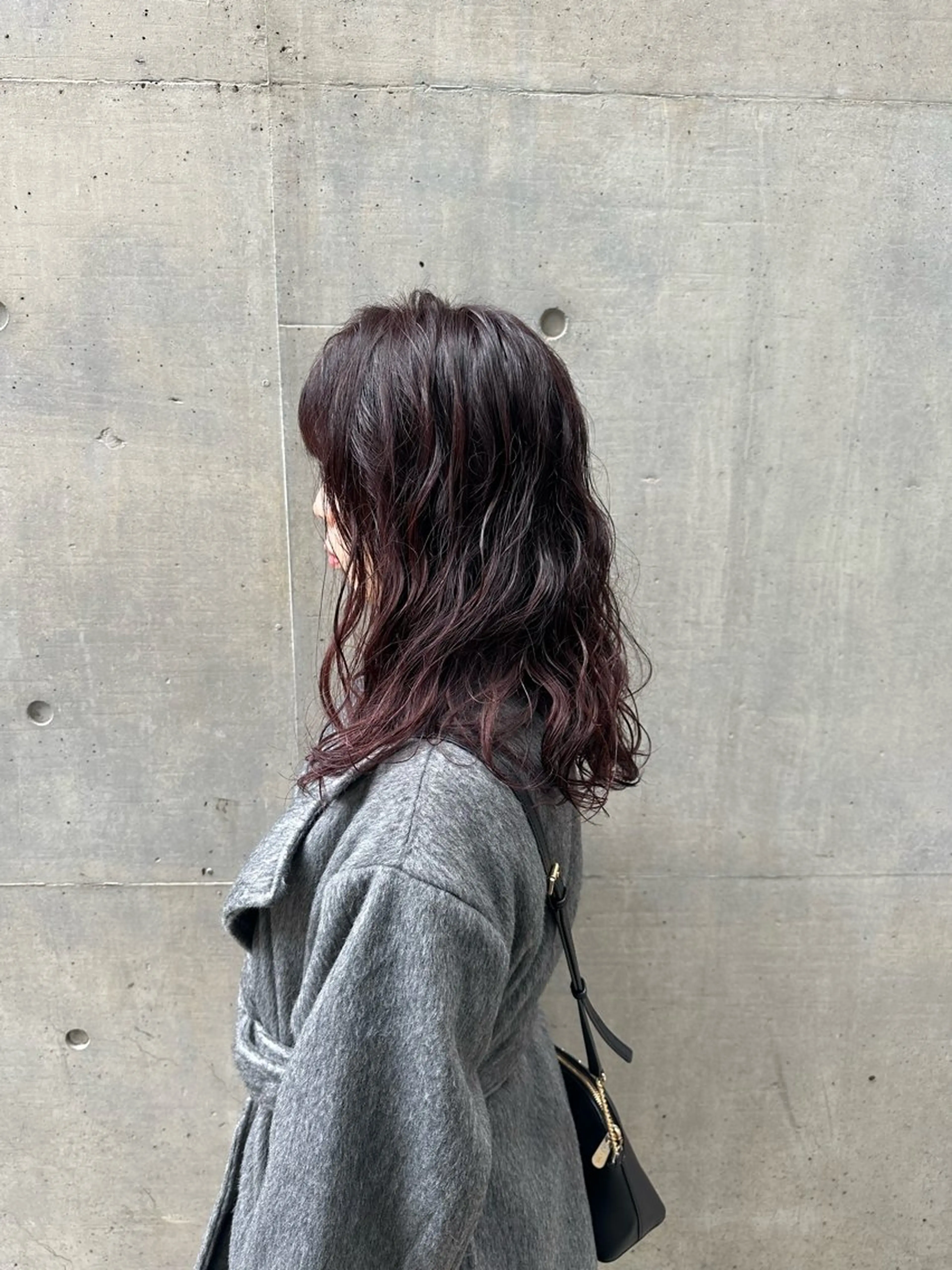 セミロング パーマ BEAUTRIUM梅田所属・渡邉 真生のヘアスタイル