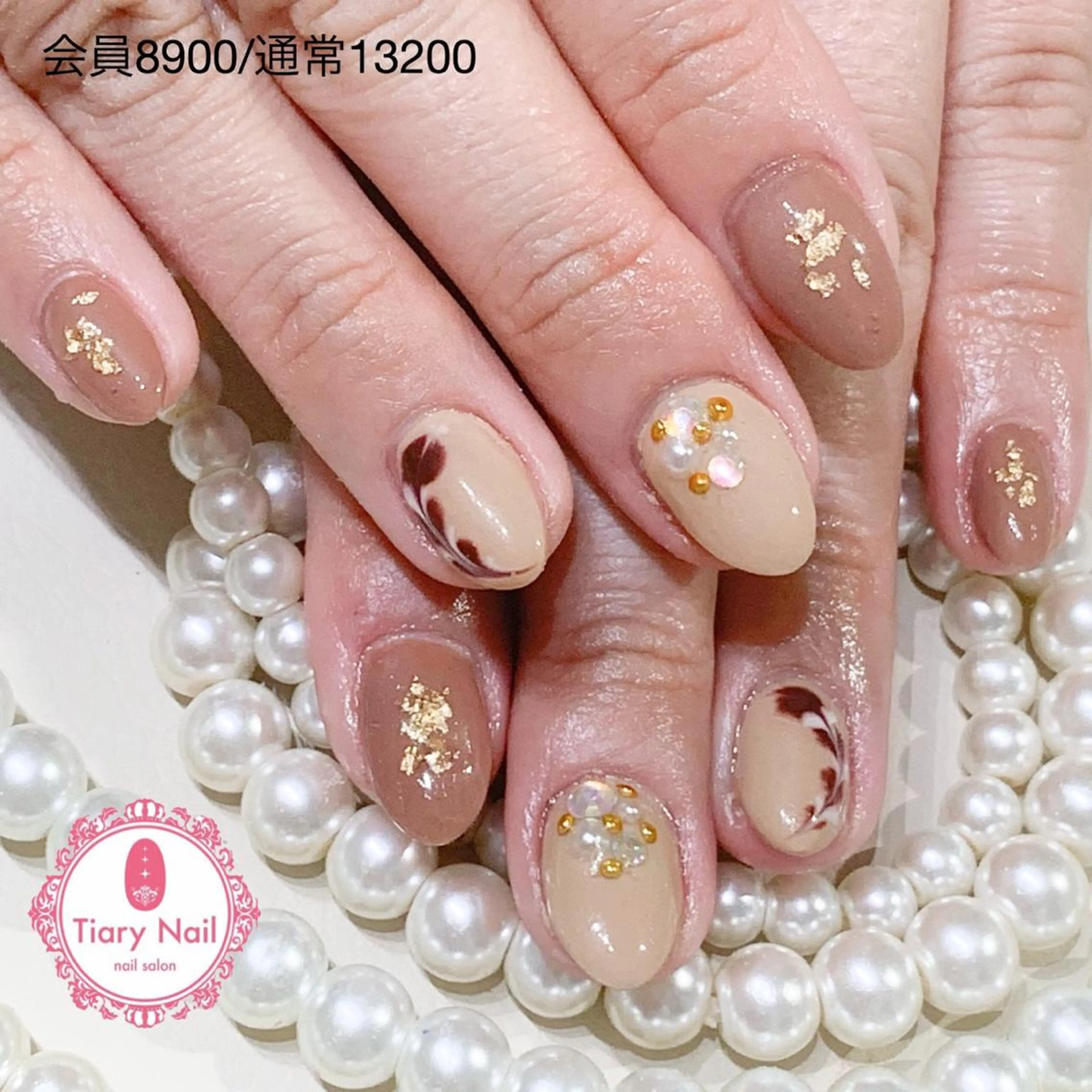 ネイル 桜ネイル 長さ出し オフィスネイル スカルプネイル シンプルネイル 💗🪽Tiary Nail🪽💗のネイルデザイン