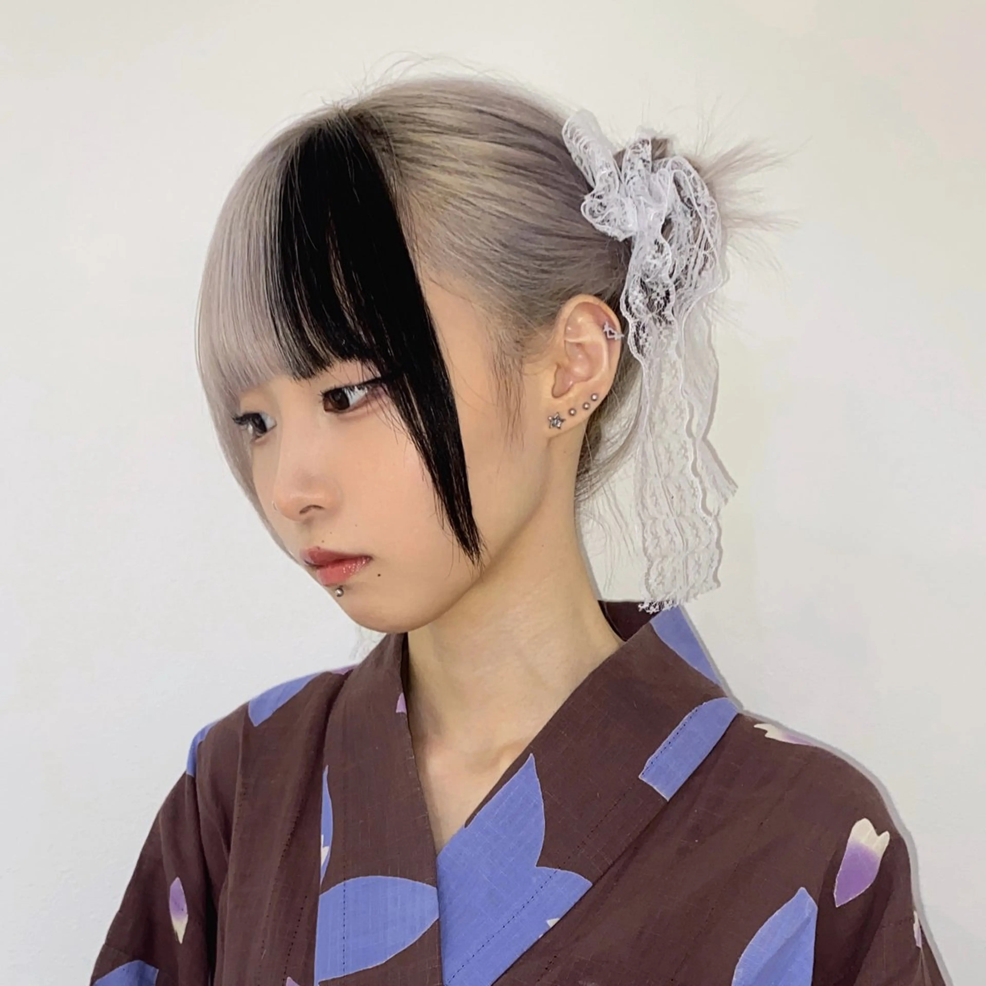 ショート カラー ヘアアレンジ ★デザインカラー ハイトーン ももか★のヘアスタイル