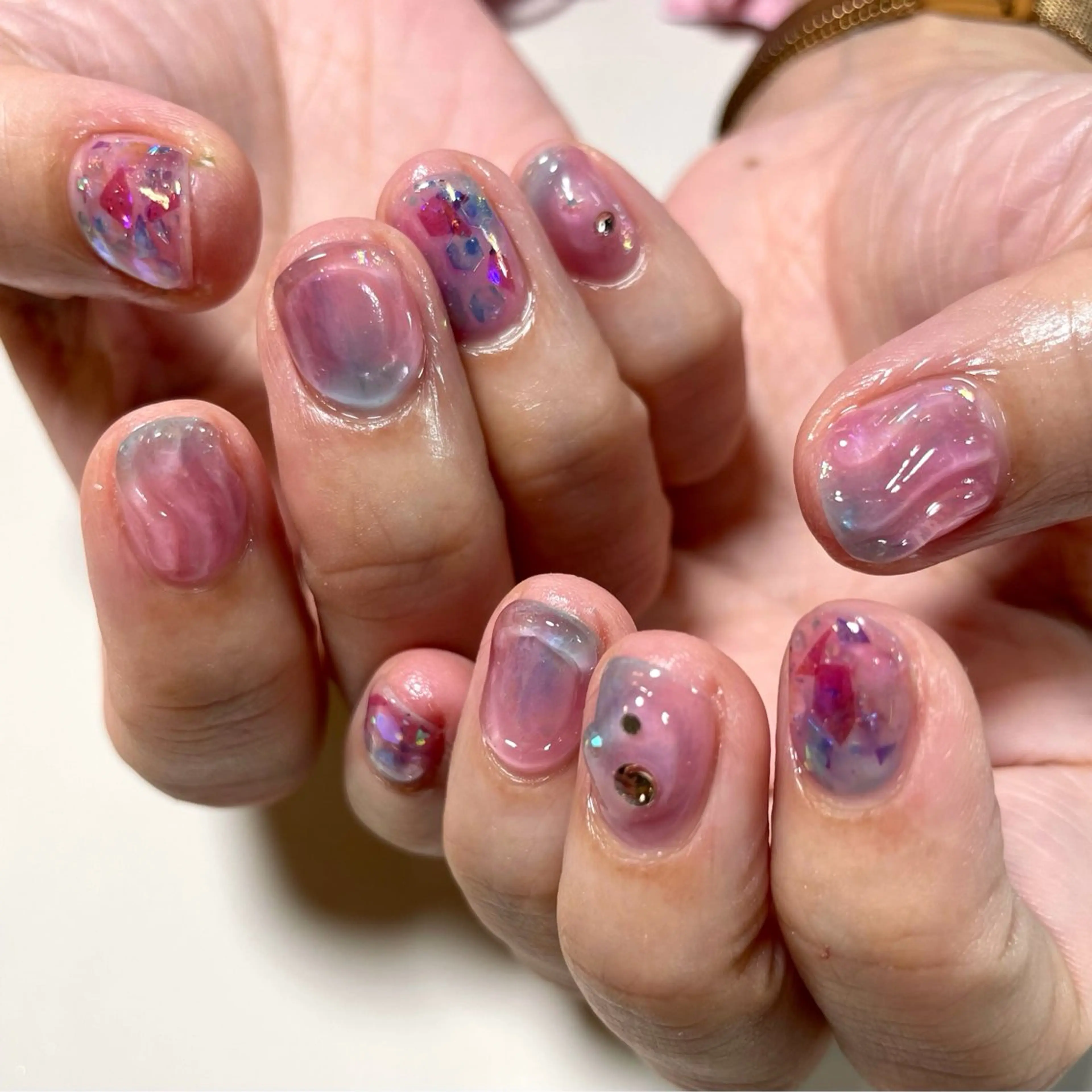 ネイル ハンドネイル Nail eyelash Rana所属・Konno🕊️ 【Rana】のネイルデザイン