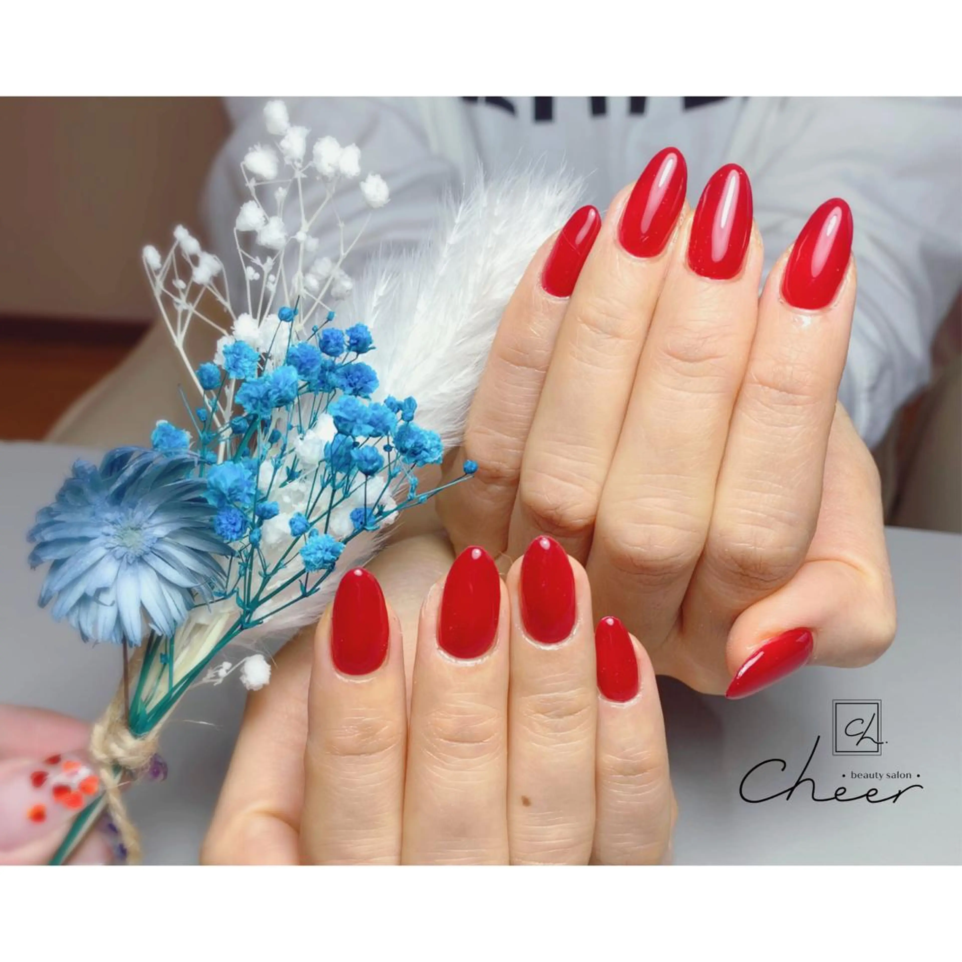 ネイル ワンカラーネイル beauty salonCheerのネイルデザイン